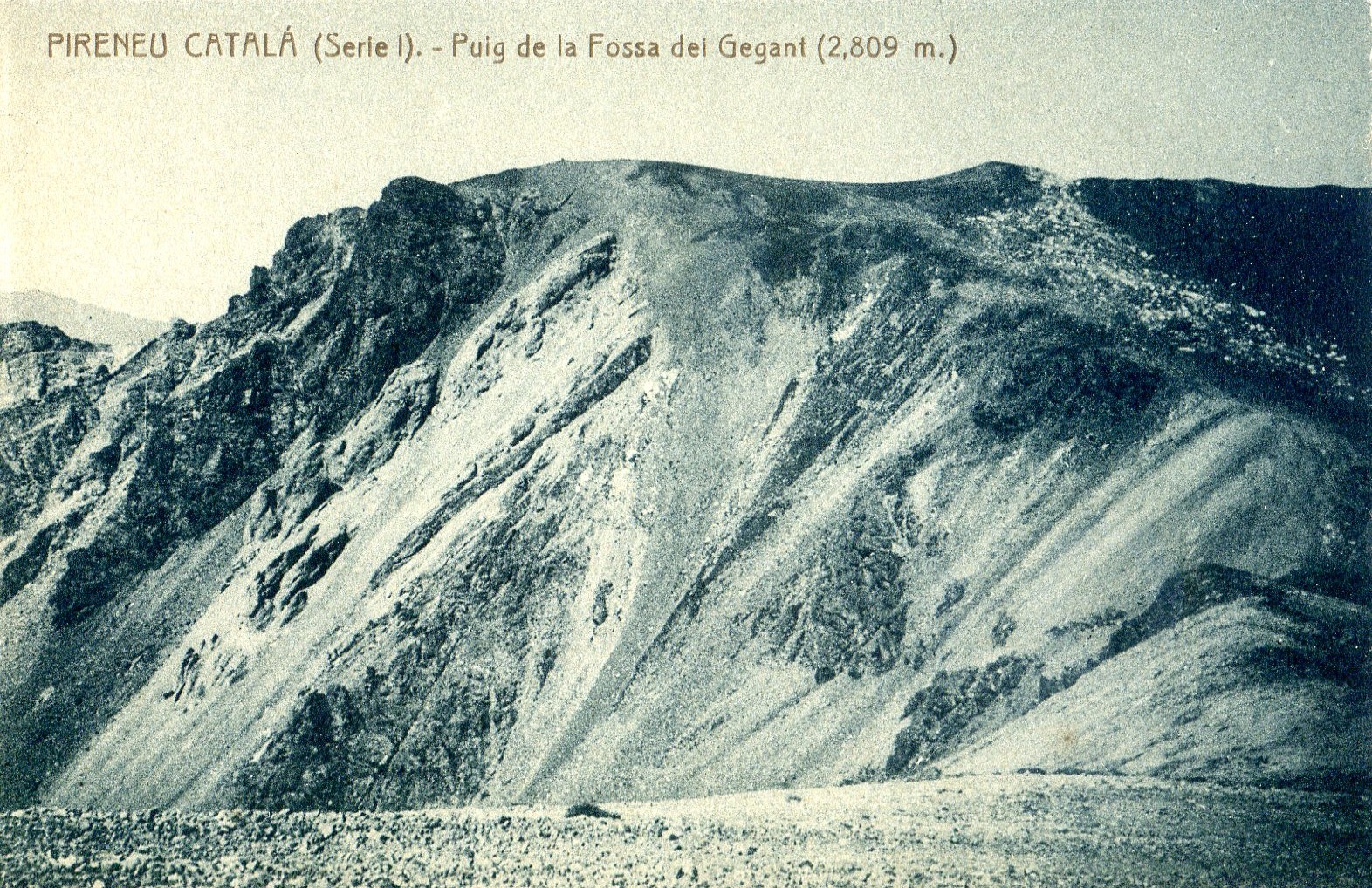 PIRINEU CATALÁ (Serie I). - Puig de la Fossa del Gegant (2,809 m.) - Portada