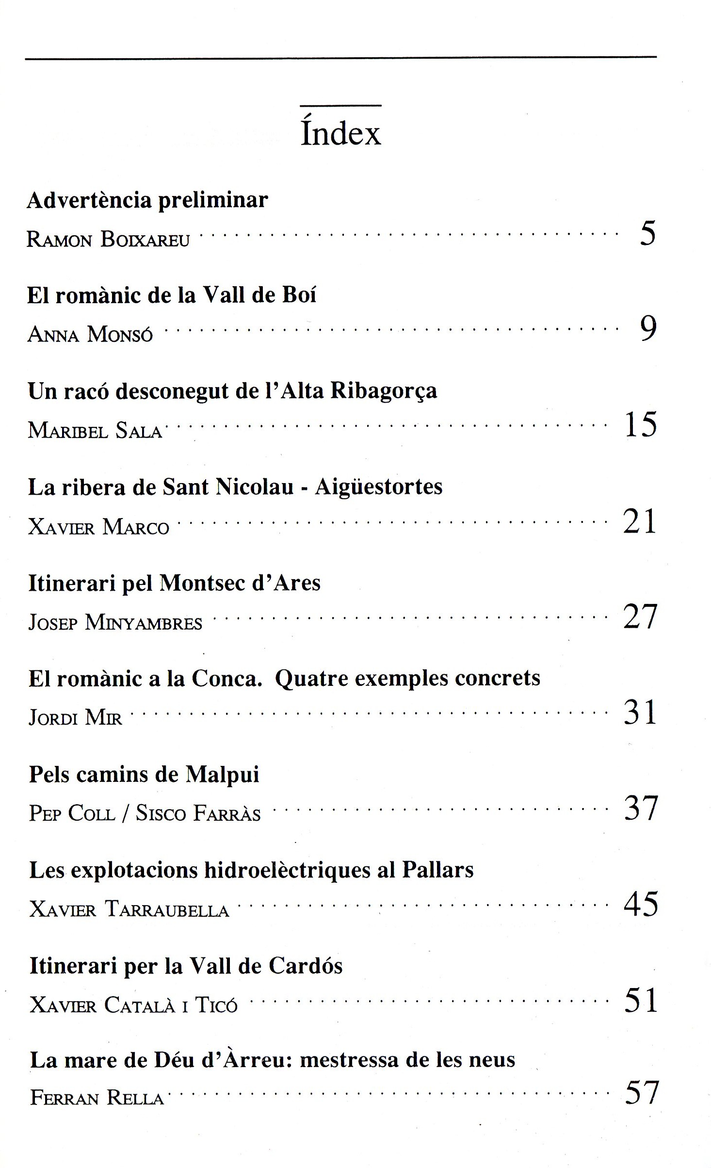 Itineraris pel Pallars i l'Alta Ribagorça - Miniatura 2