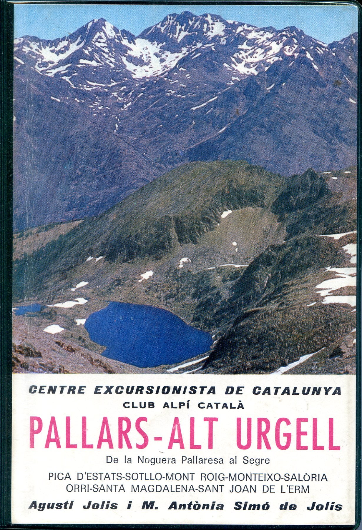Pallars-Alt Urgell (De la Noguera Pallaresa al Segre) Pica d'Estats-Sotllo-Montroig... - Portada