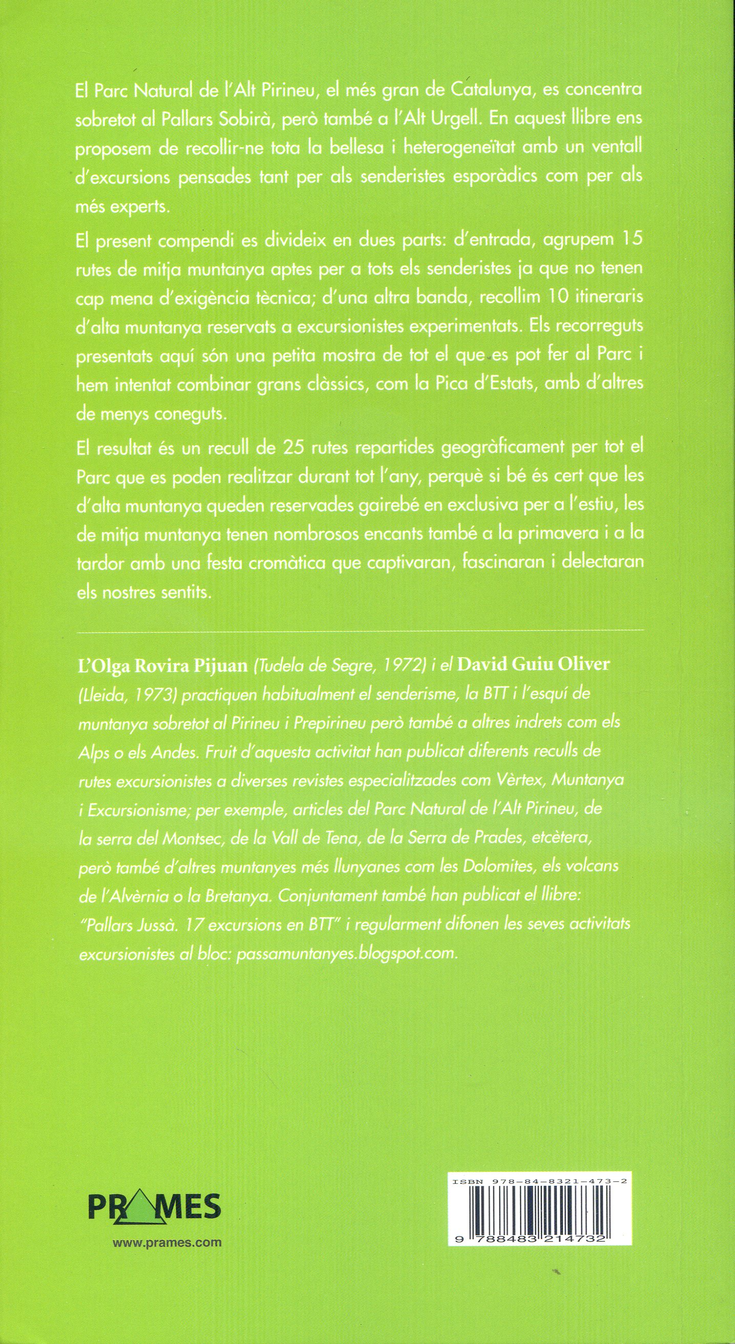 25 excursions imprescindibles pel Parc Natural de l'Alt Pirineu : amb 25 mapes cartogràfics i perfils altimètrics - Miniatura 2