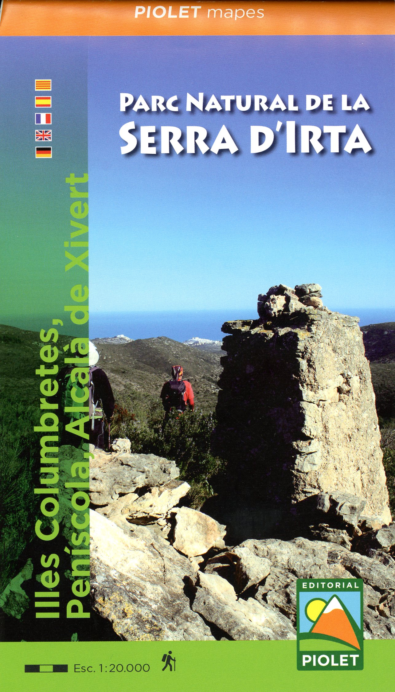 Parc Natural de la Serra d'Irta : Illes Columbretes, Peníscola, Alcalà de Xivert : Escala 1:20.000 - Portada