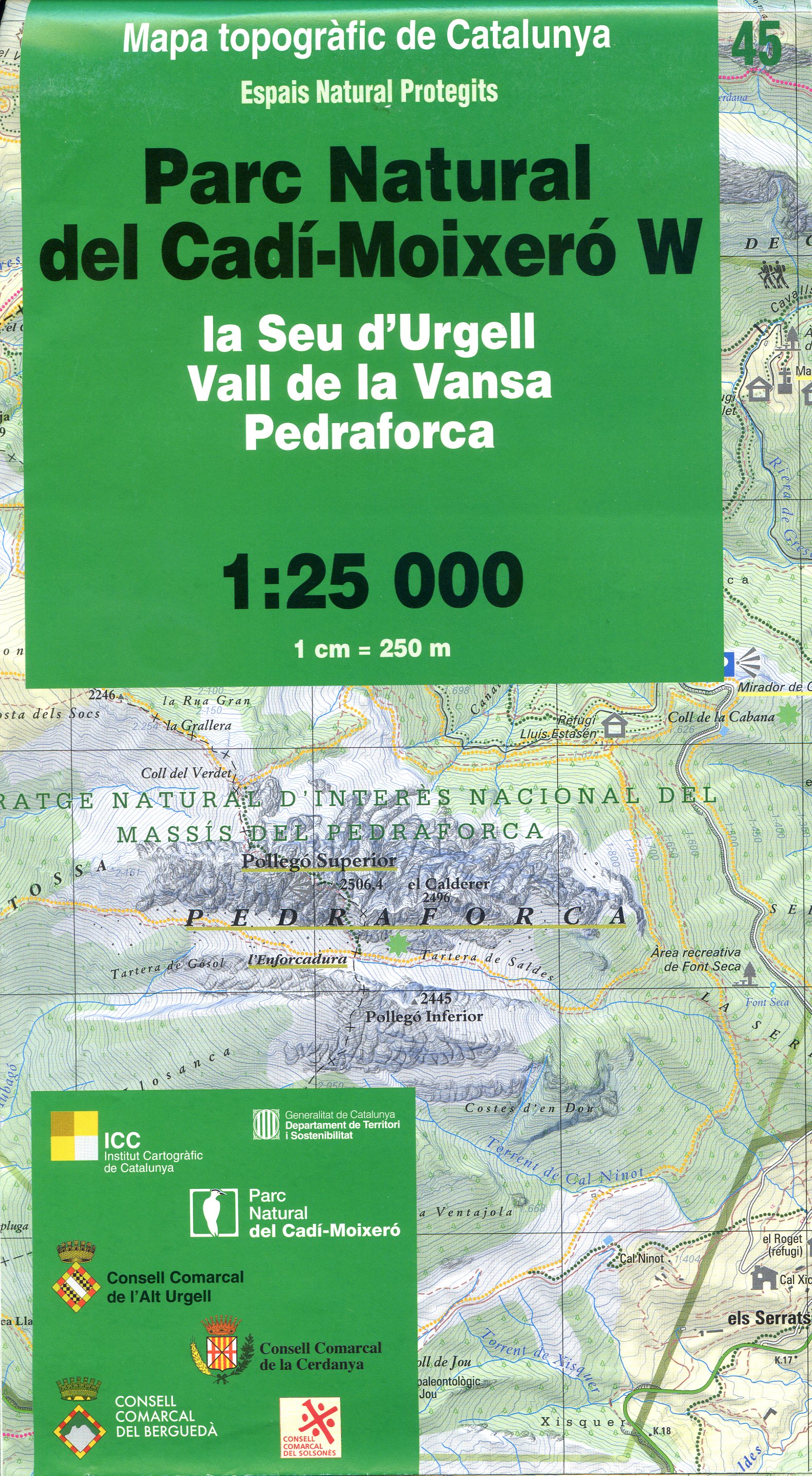 Parc Natural del Cadí-Moixeró W : La Seu d'Urgell : Vall de la Vansa : Pedraforca - Portada