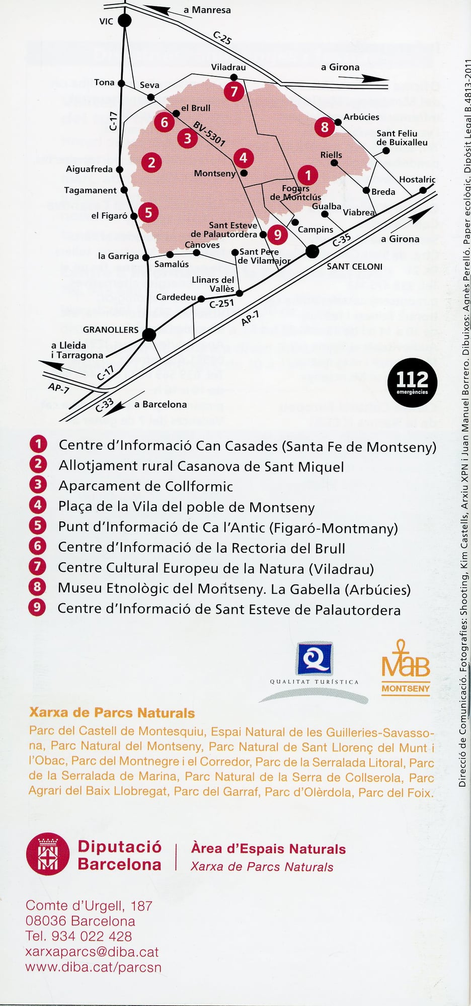 Passejades 2011 : Tots els diumenges de l'any : Itineraris guiats - Miniatura 4