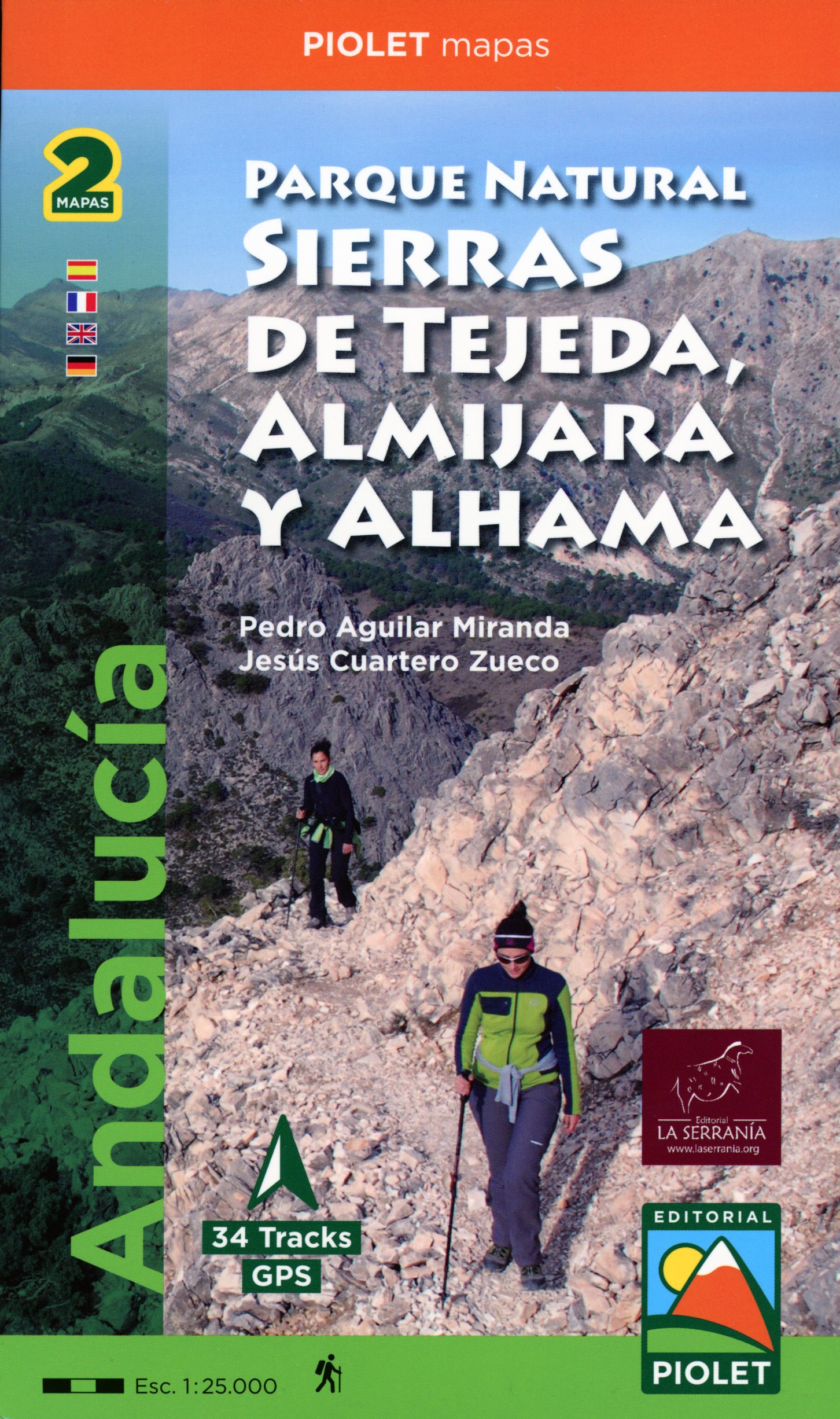 Andalucía : Parque Natural Sierras de Tejeda, Almijara y Alhama - Portada