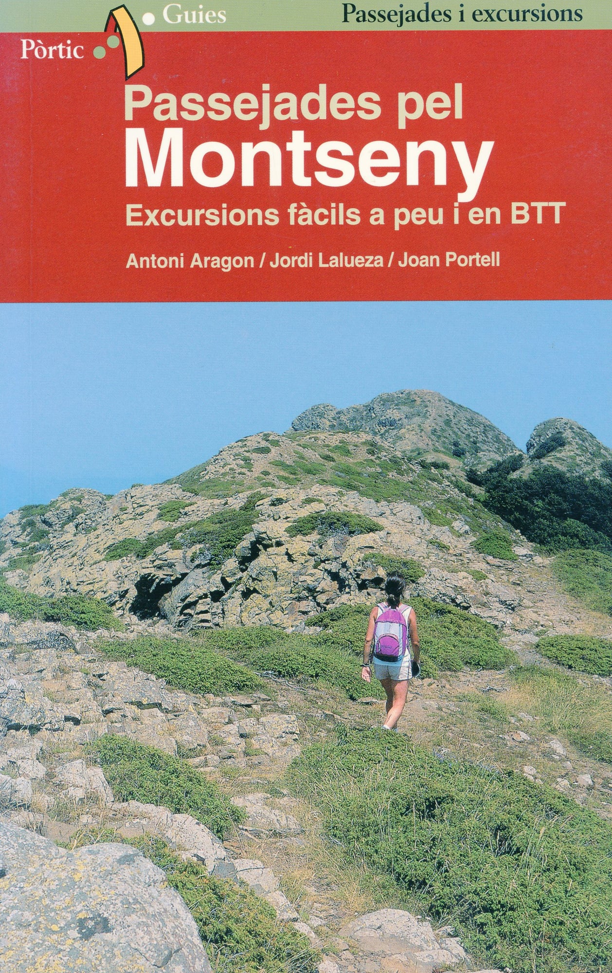 Passejades pel Montseny : Excursions fàcils a peu i en BTT - Portada