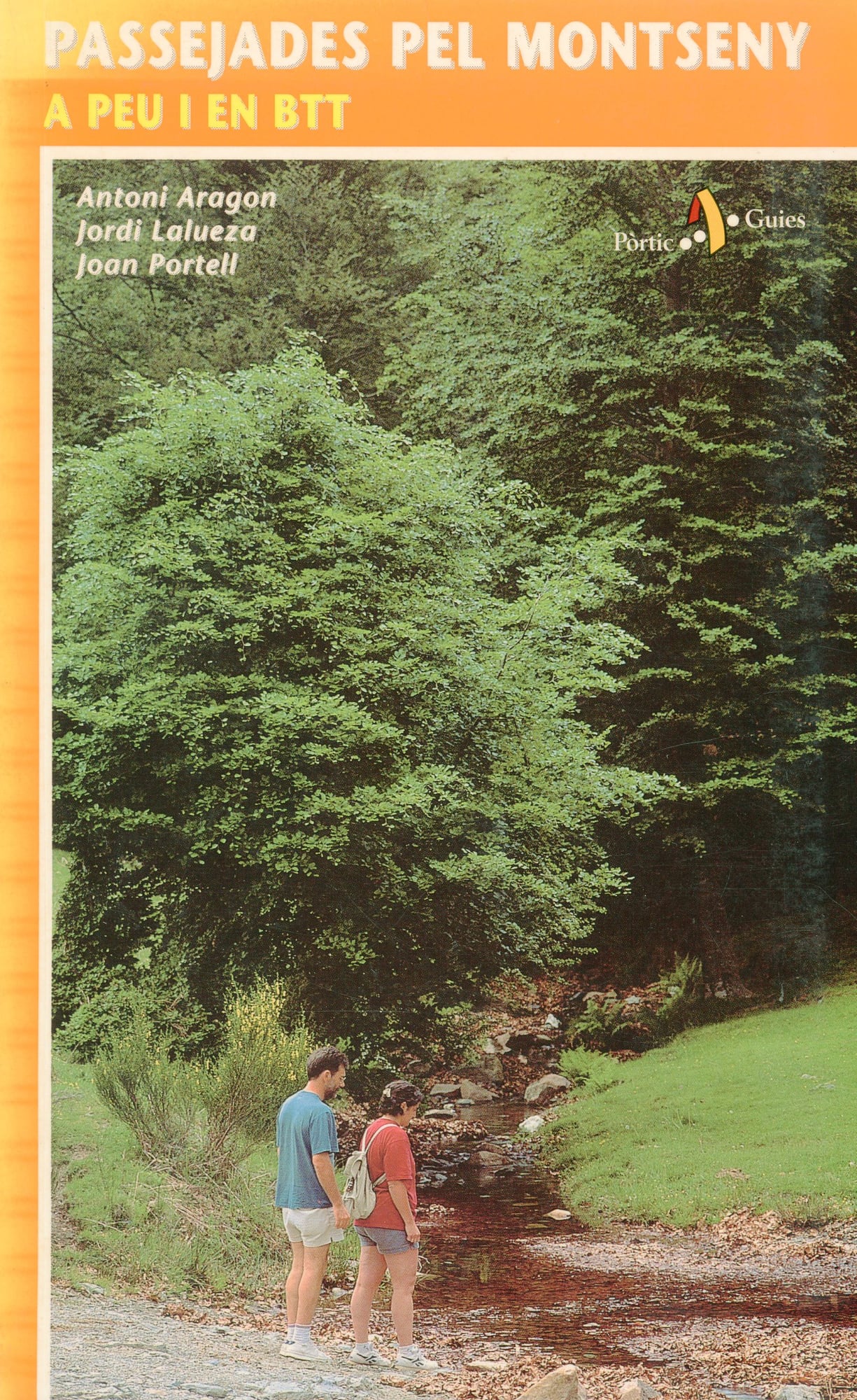 Passejades pel Montseny : A peu i en BTT - Portada
