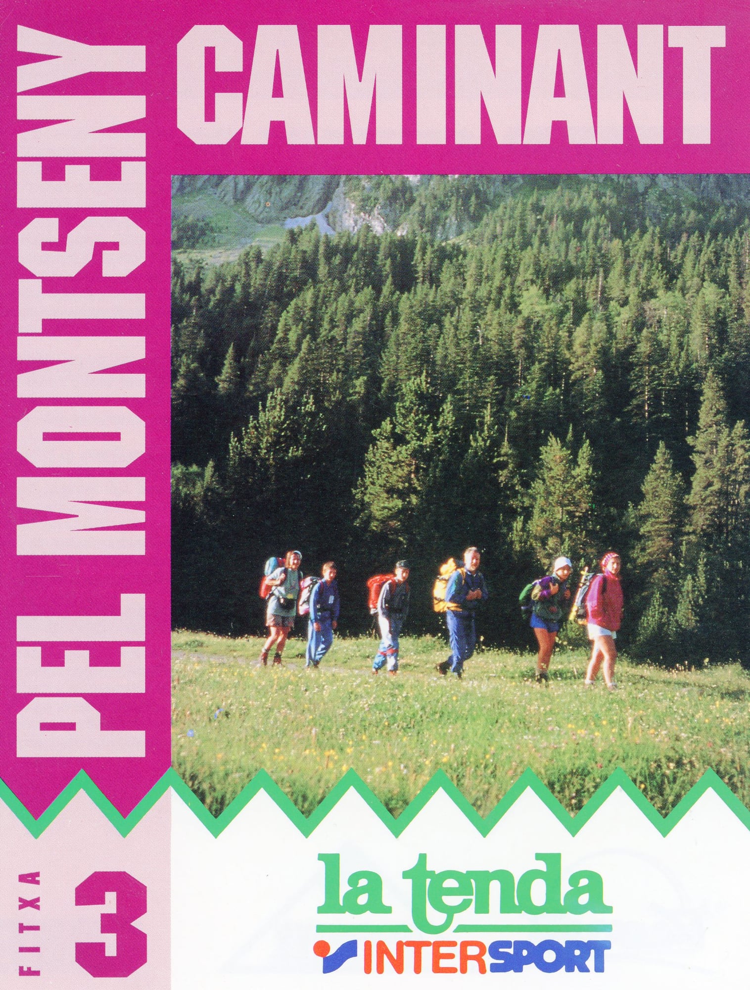 Pel Montseny caminant : Fitxa 3 - Portada