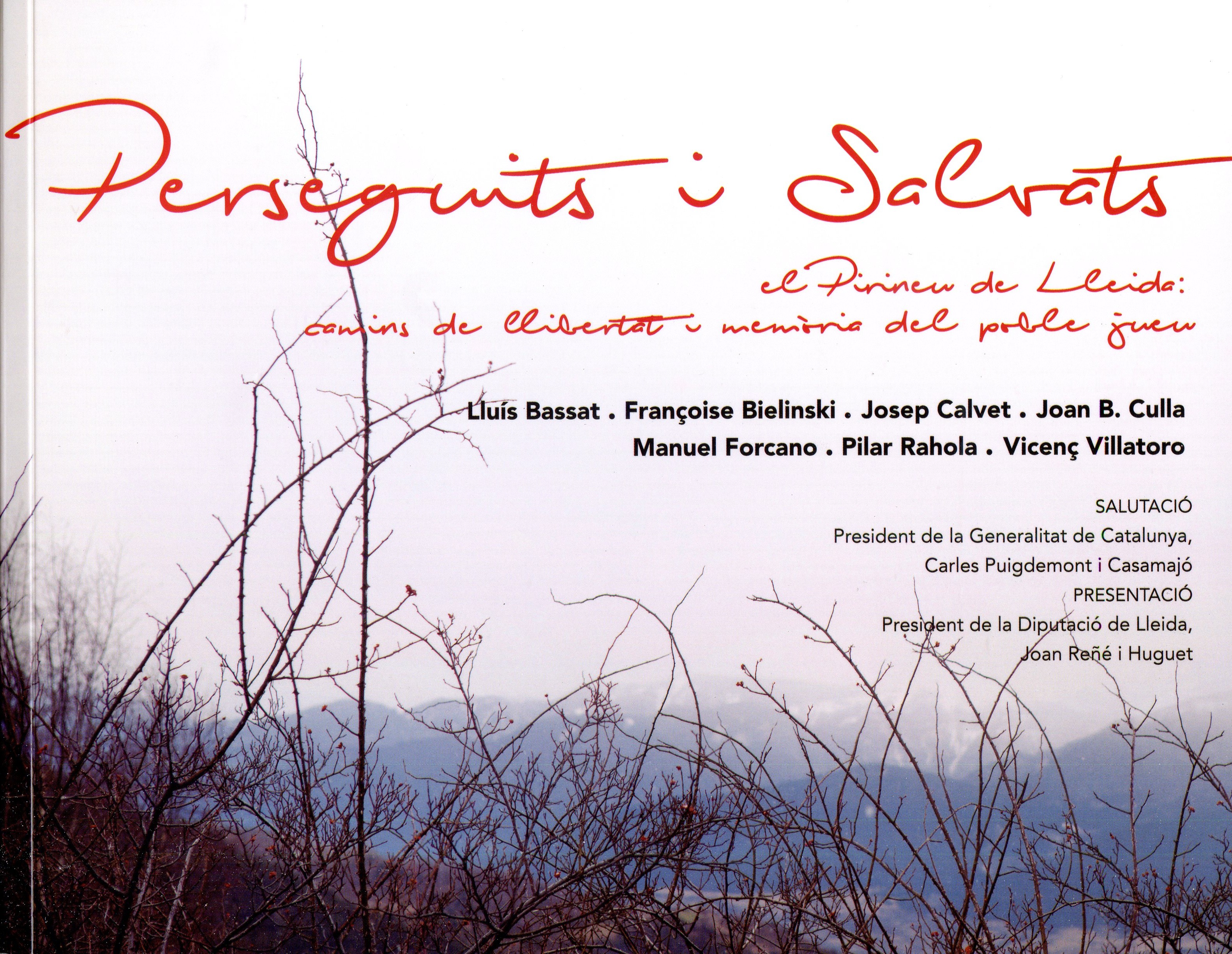 Perseguits i salvats : El Pirineu de Lleida: camins de llibertat i memòria del poble jueu - Portada