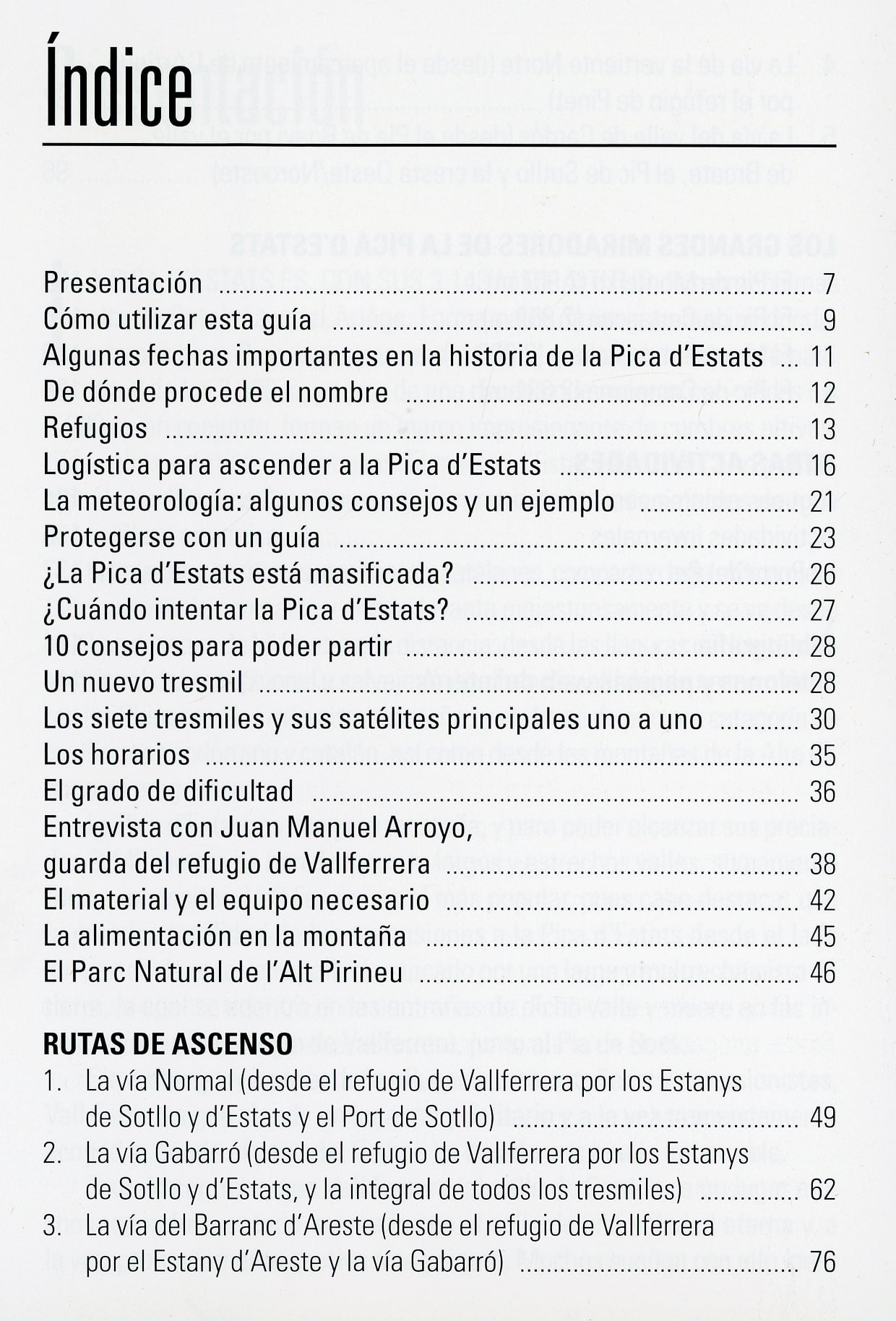 Pica d'Estats : 5 vías a la cumbre - Miniatura 2