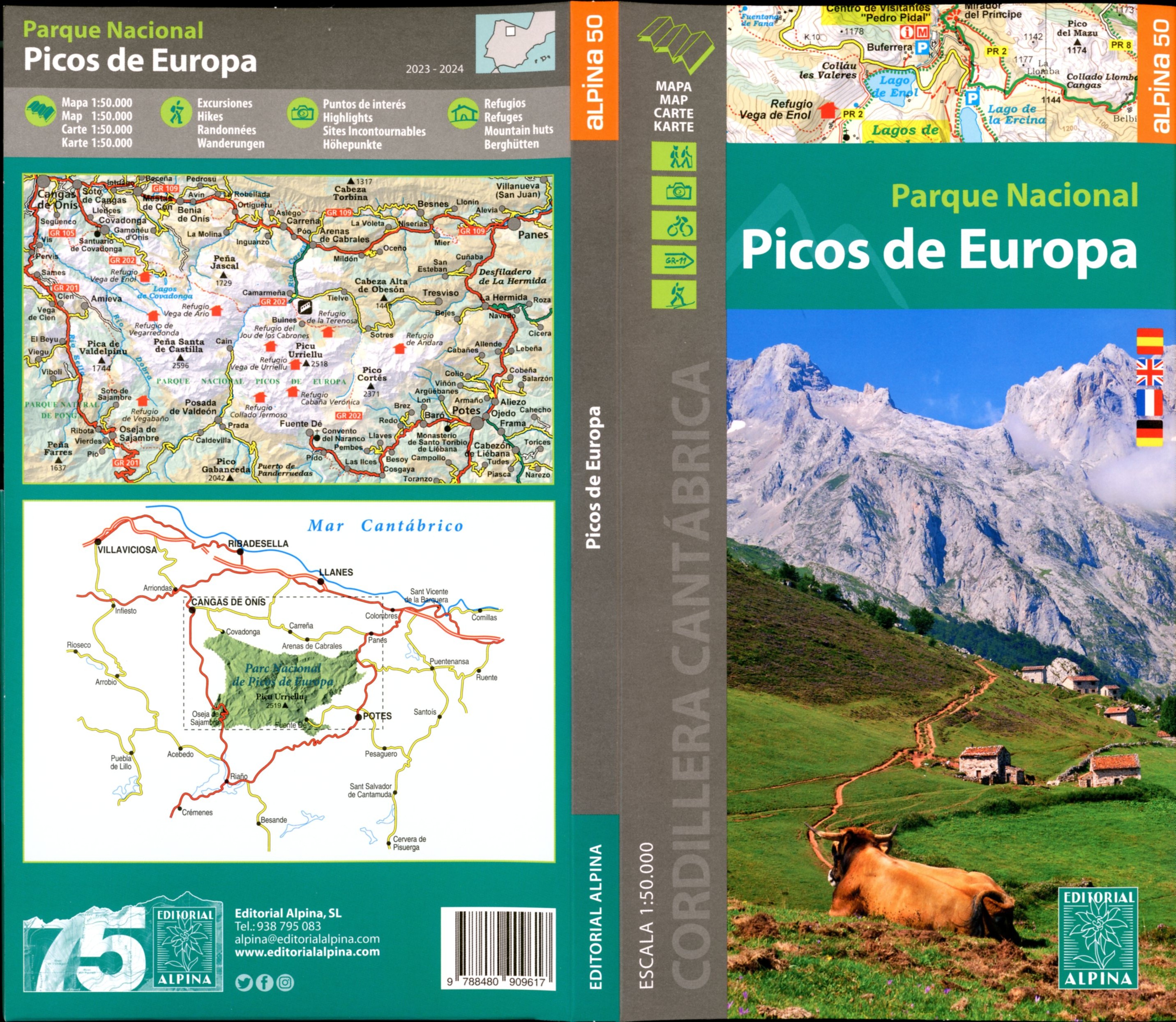 Picos de Europa : Parque Nacional - Portada