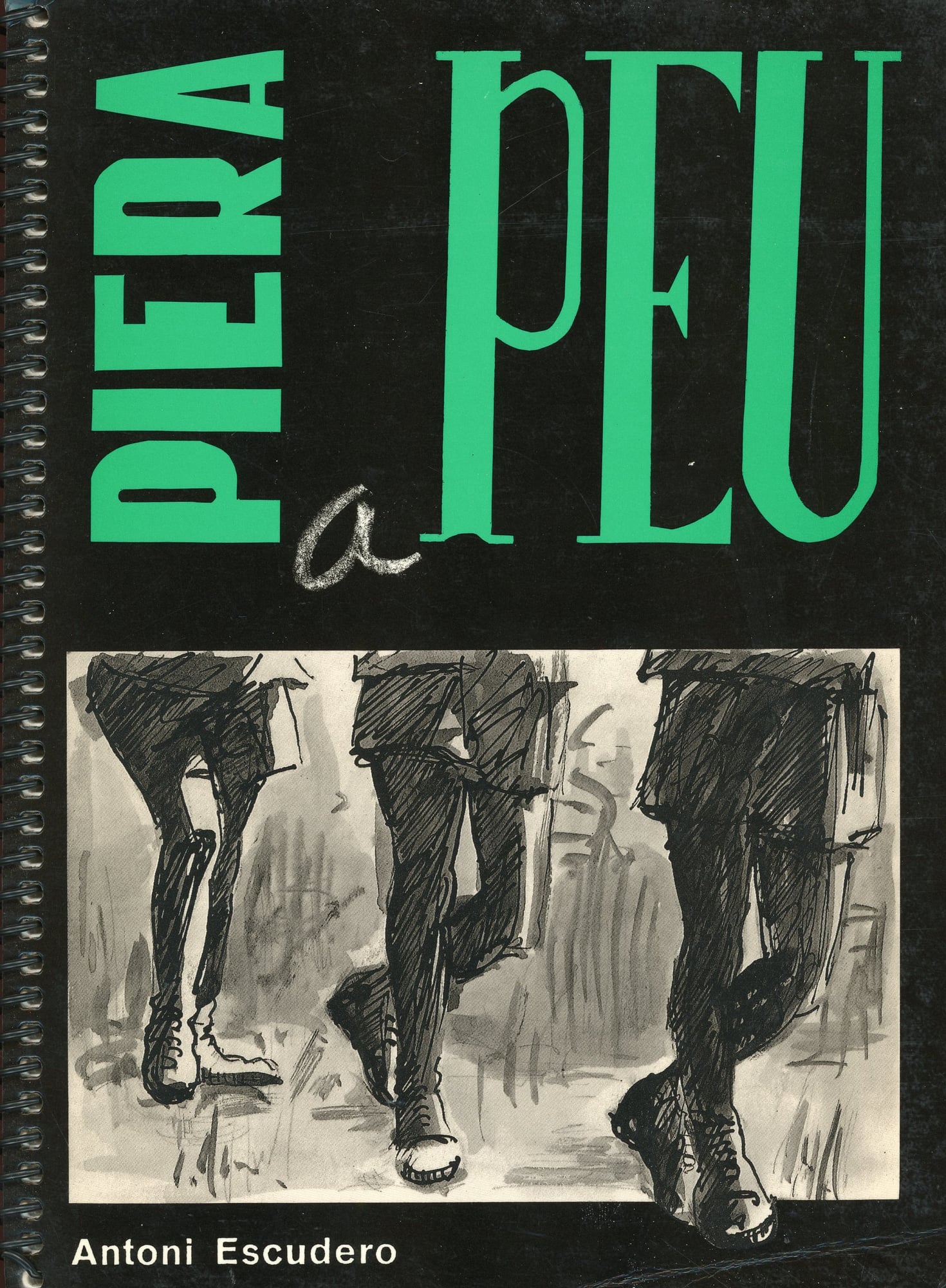 Piera a peu - Portada