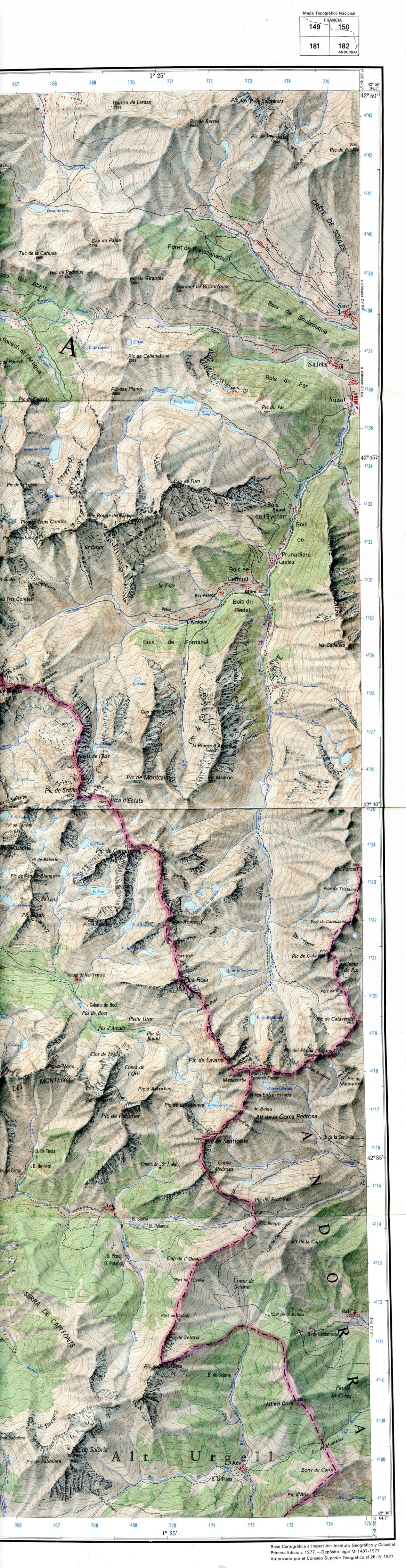 Pirineos : (Cap d'Aran-Pallars Sobirà) - Miniatura 5