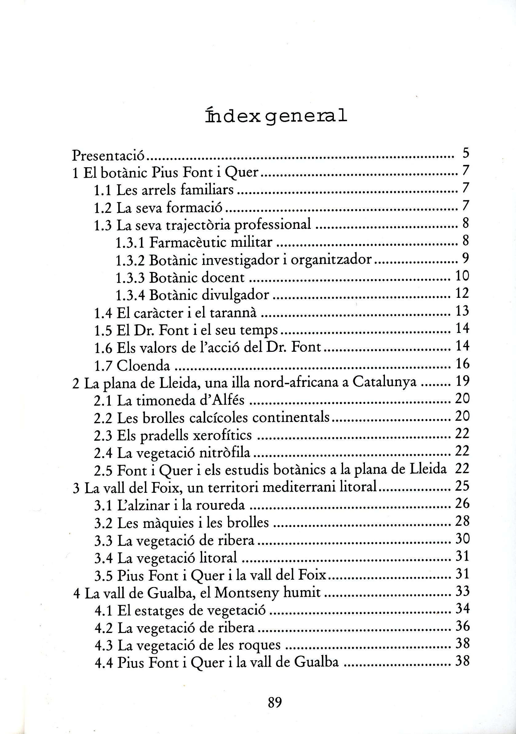 Pius Font i Quer, una vida dedicada a la botànica catalana - Miniatura 2