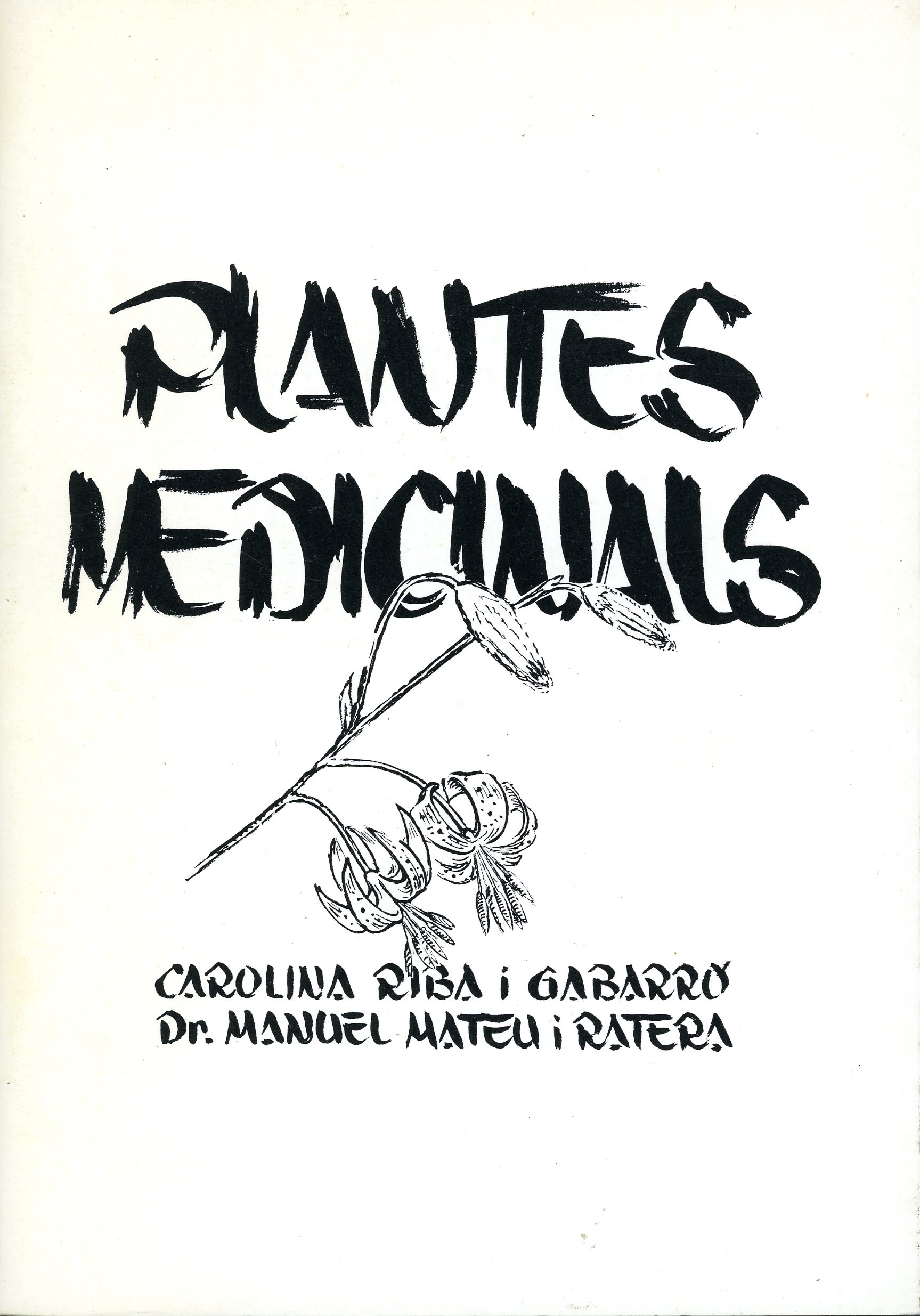 Plantes medicinals - Portada