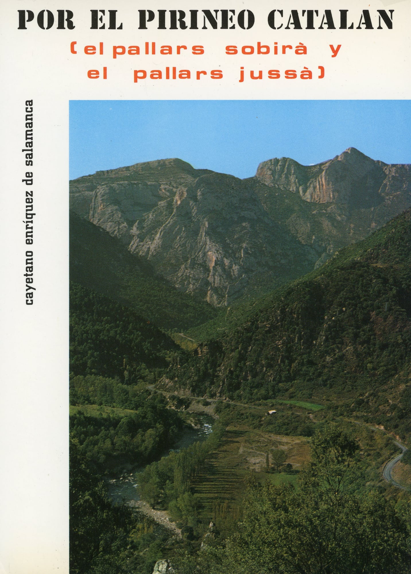 Por el Pirineo catalán : (El Pallars Sobirà y el Pallars Jussà) - Portada