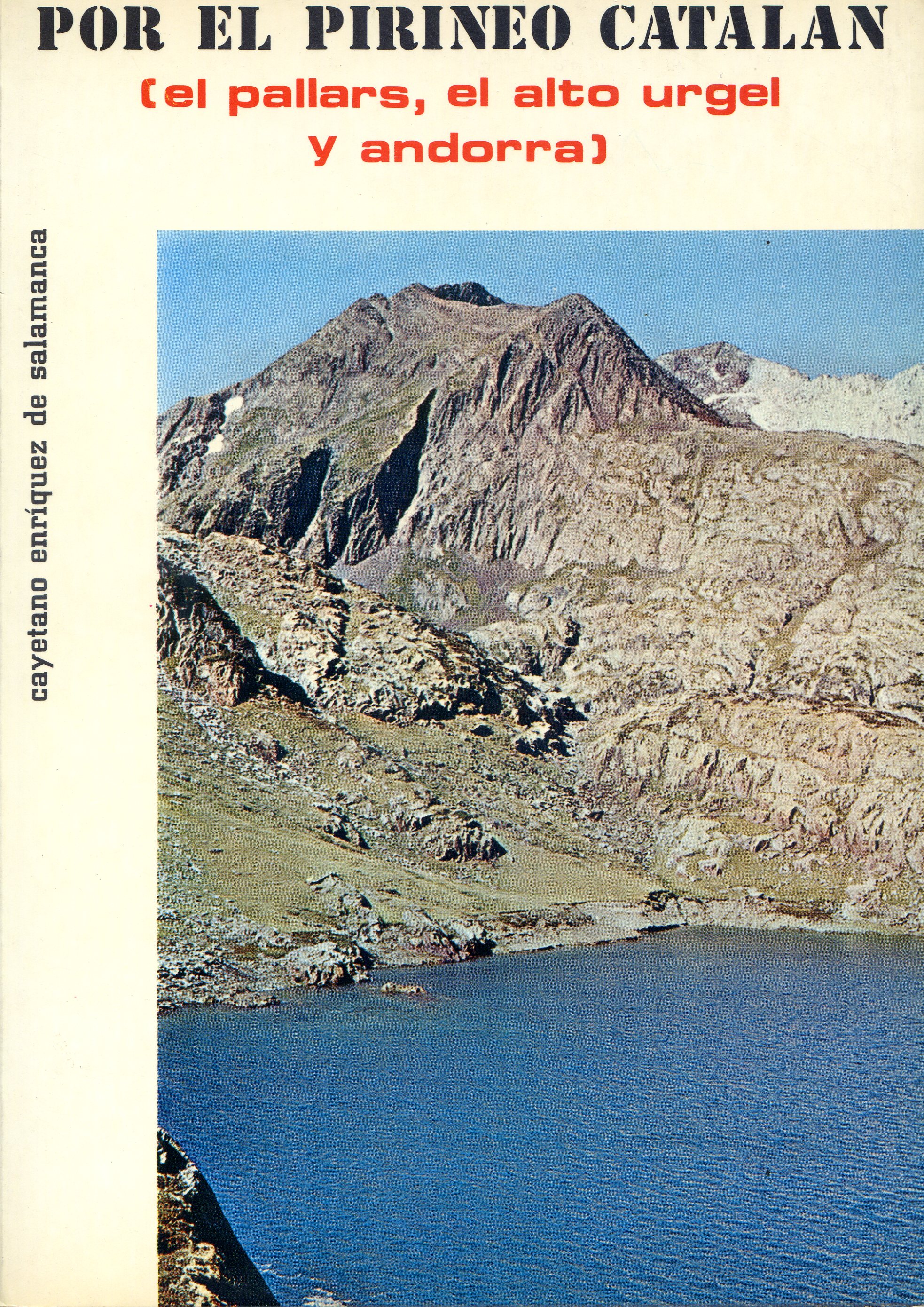 Por el Pirineo catalán : (El Pallars, el Alto Urgel y Andorra) - Portada