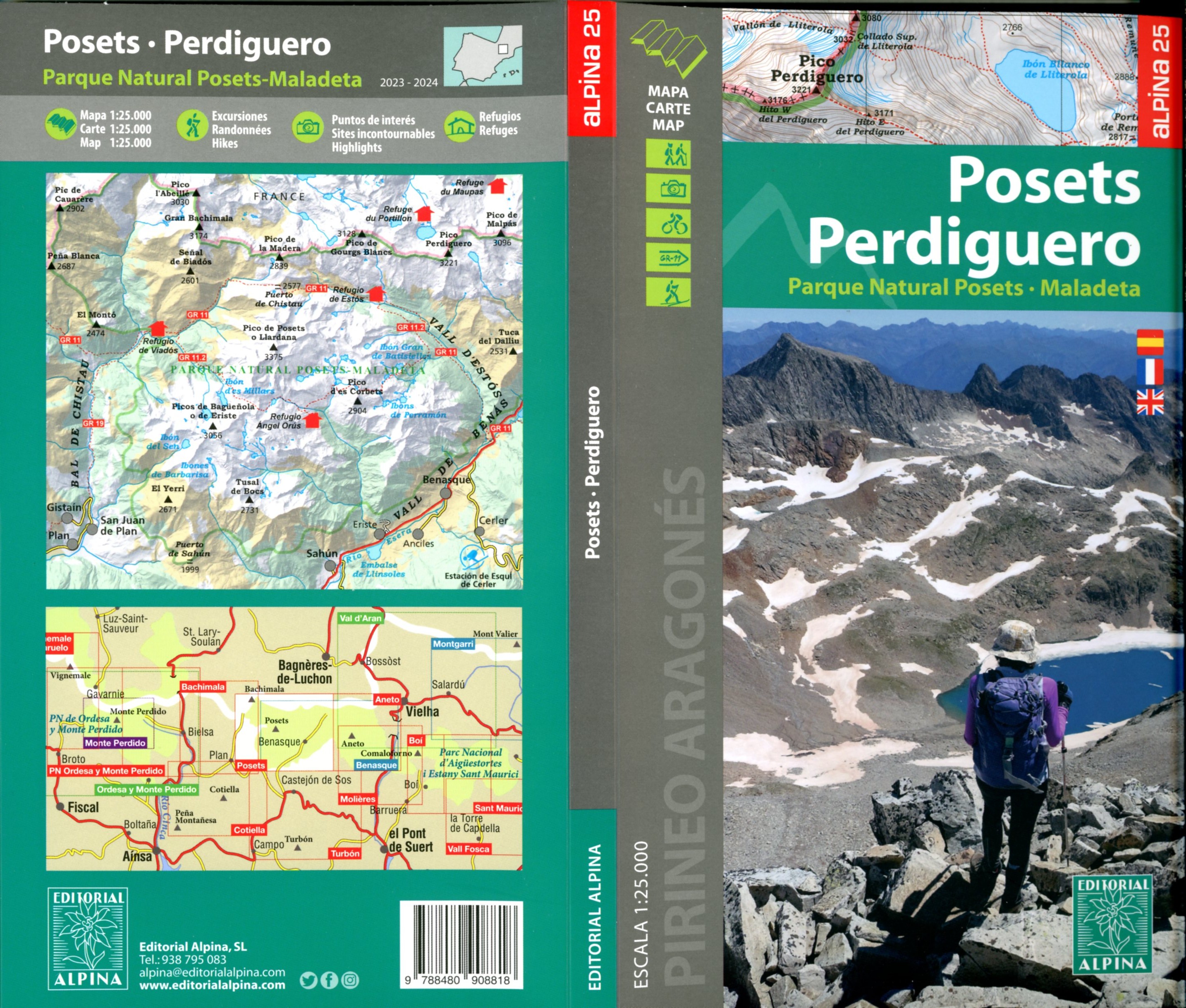 Posets · Perdiguero : Parque Natural Posets · Maladeta - Portada