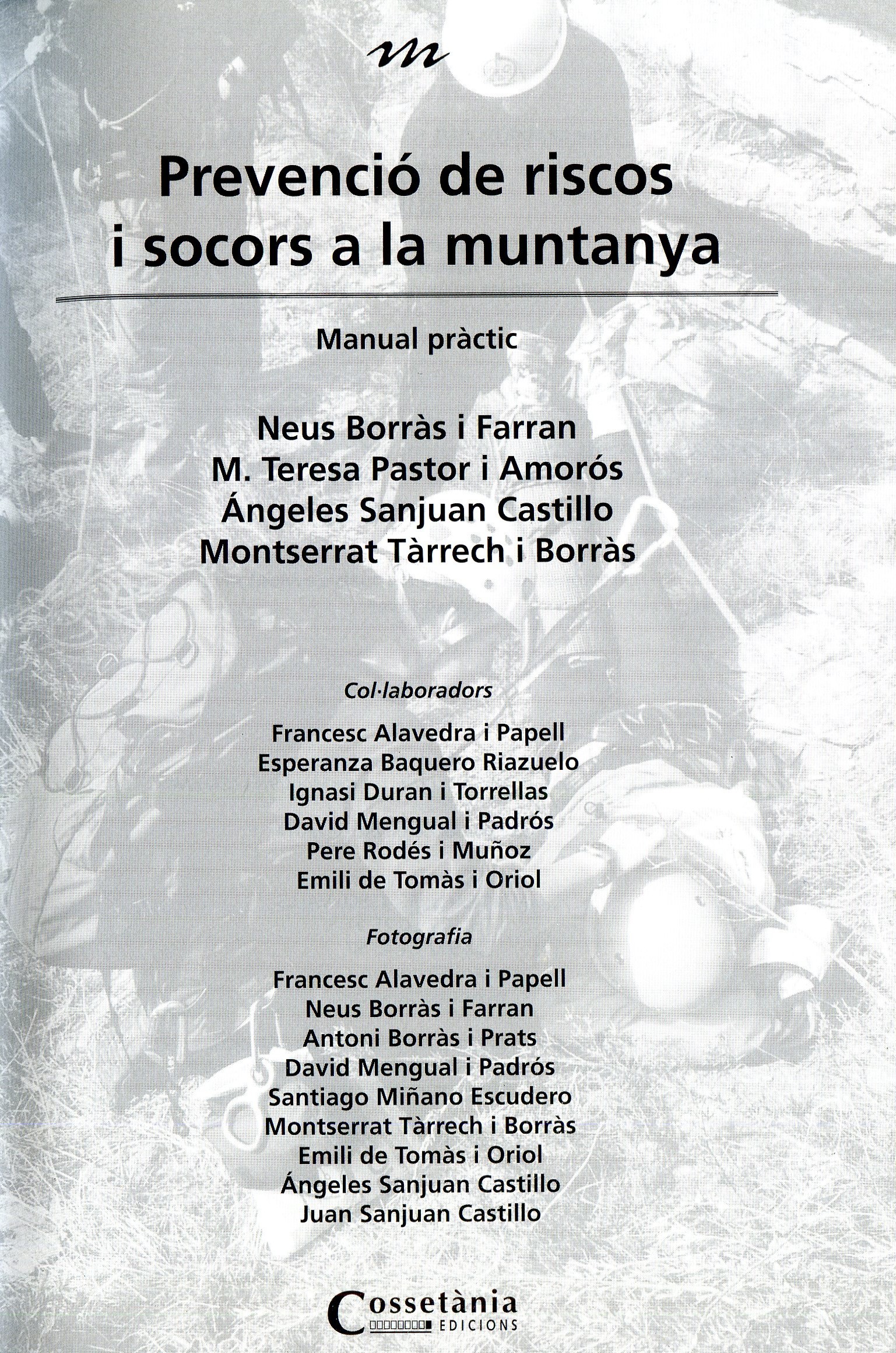Prevenció de riscos i socors a la muntanya : Manul pràctic - Miniatura 4
