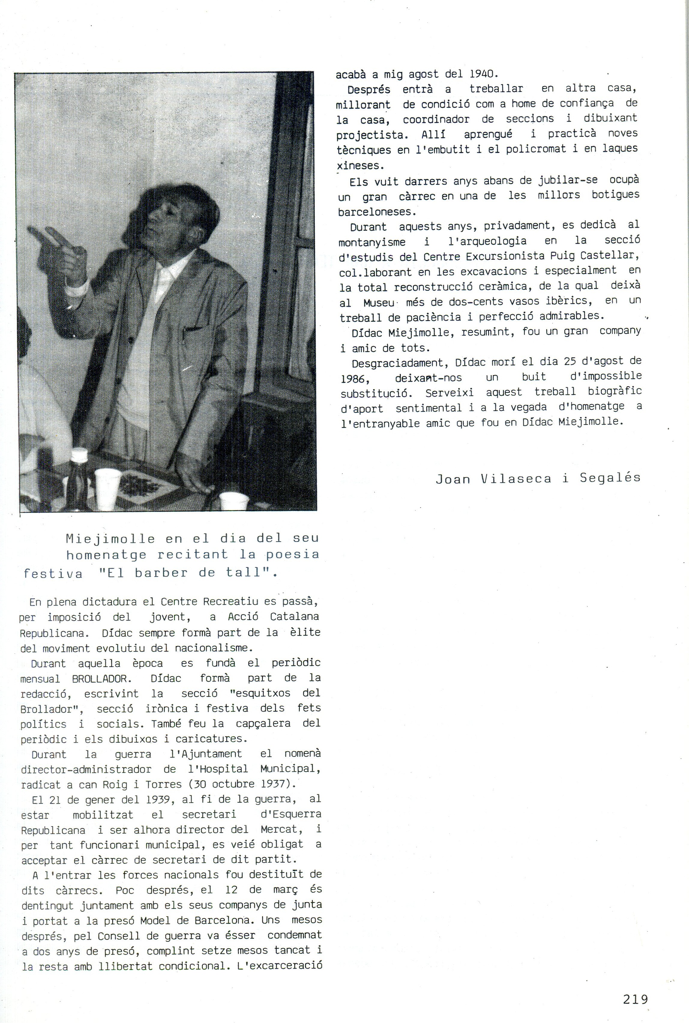Necrologia : Dídac Miejimolle i Roca - Miniatura 3