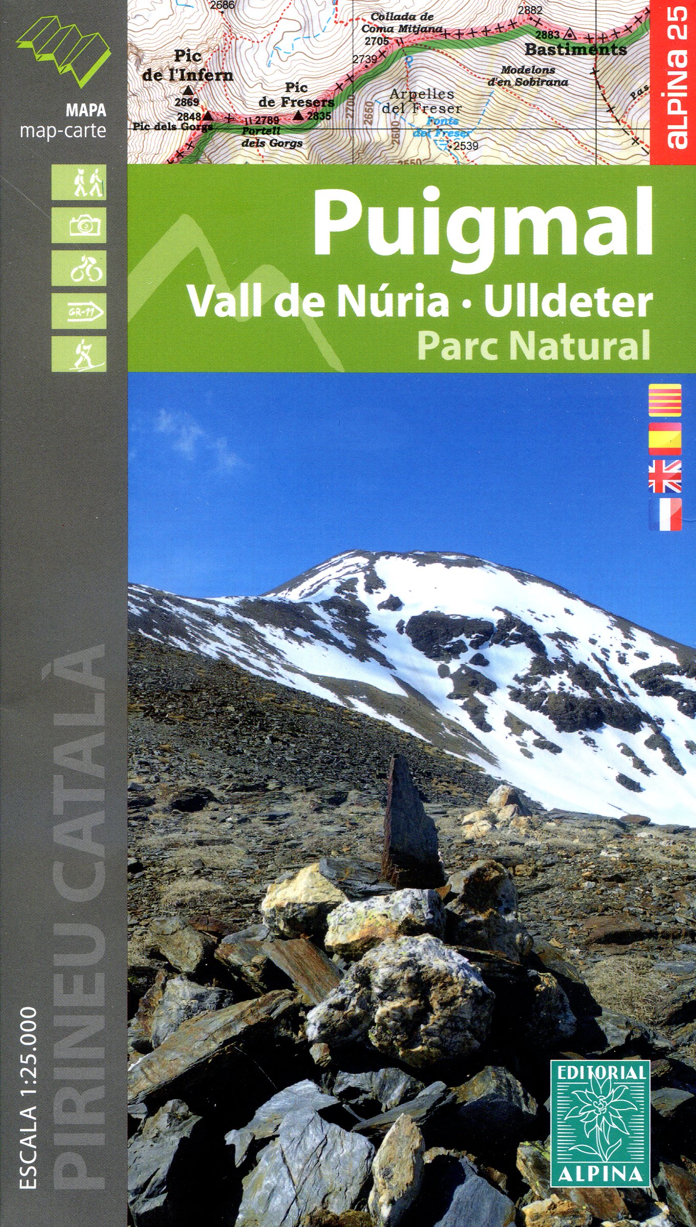 Puigmal : Vall de Núria : Ulldeter : Parc Natural - Portada
