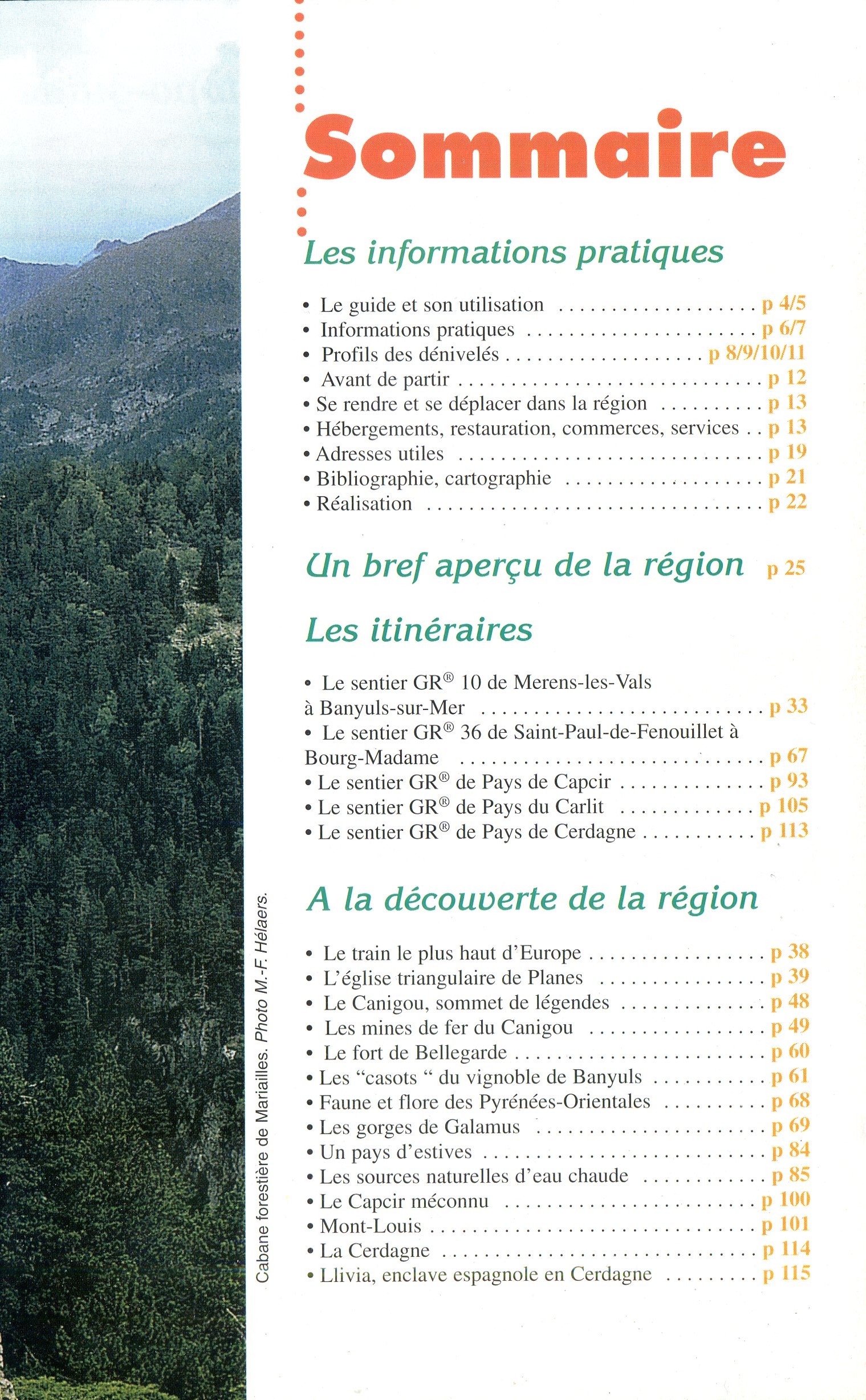 Traversée des Pyrénées, La : Pyrénées Orientales : Capcir-Carlit-Cerdagne : GR 10 GR 36 - Miniatura 2