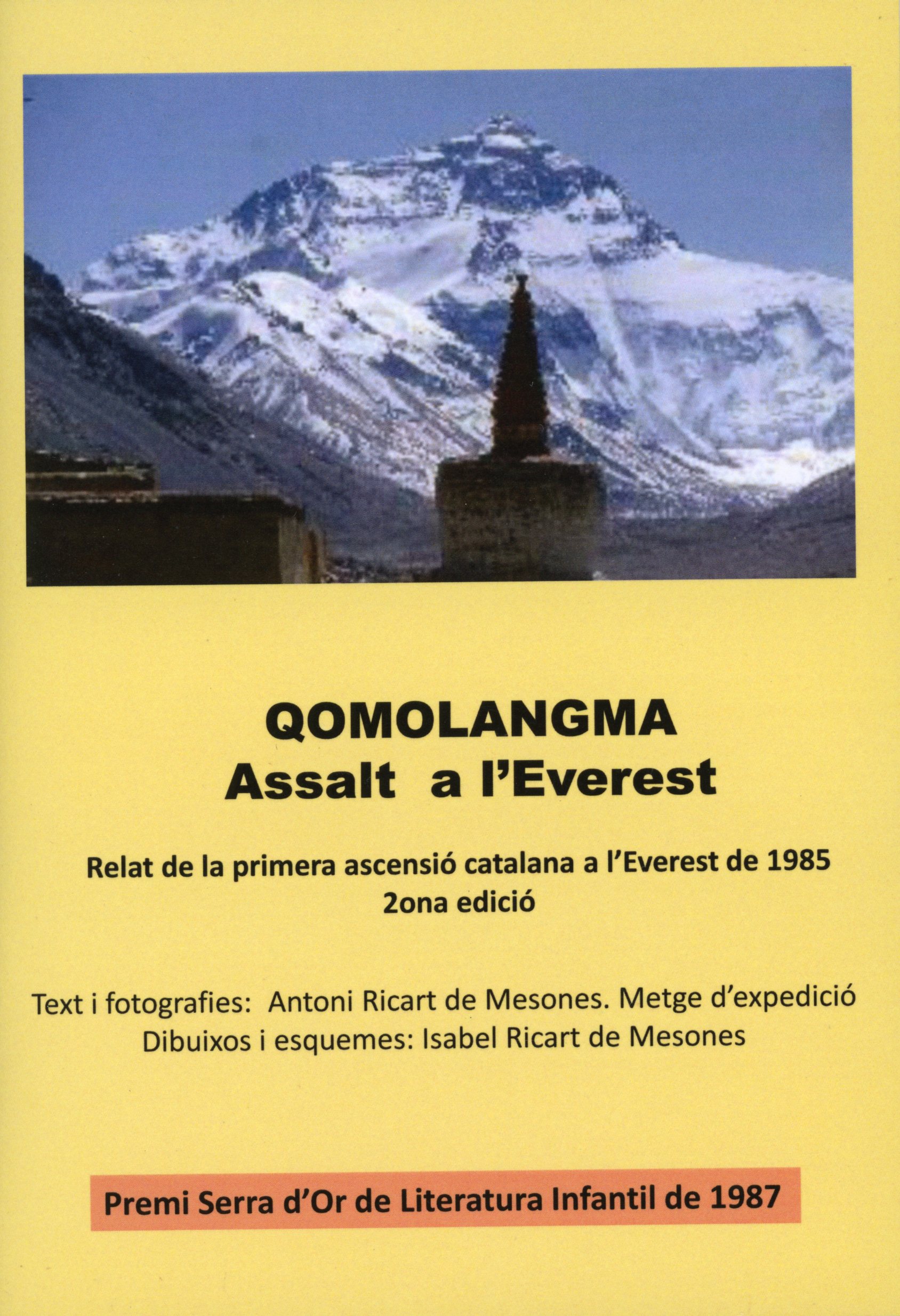 Qomolangma assalt a l'Everest - Portada