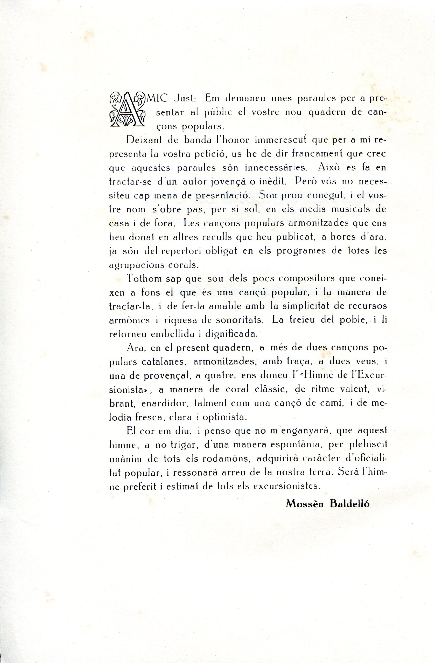 Quatre cançons de camí i un himne de l'excursionista - Miniatura 2