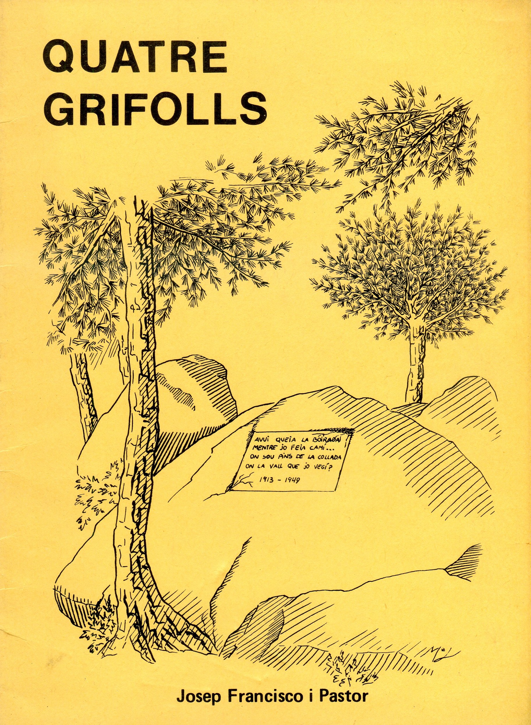 Quatre grifolls - Portada