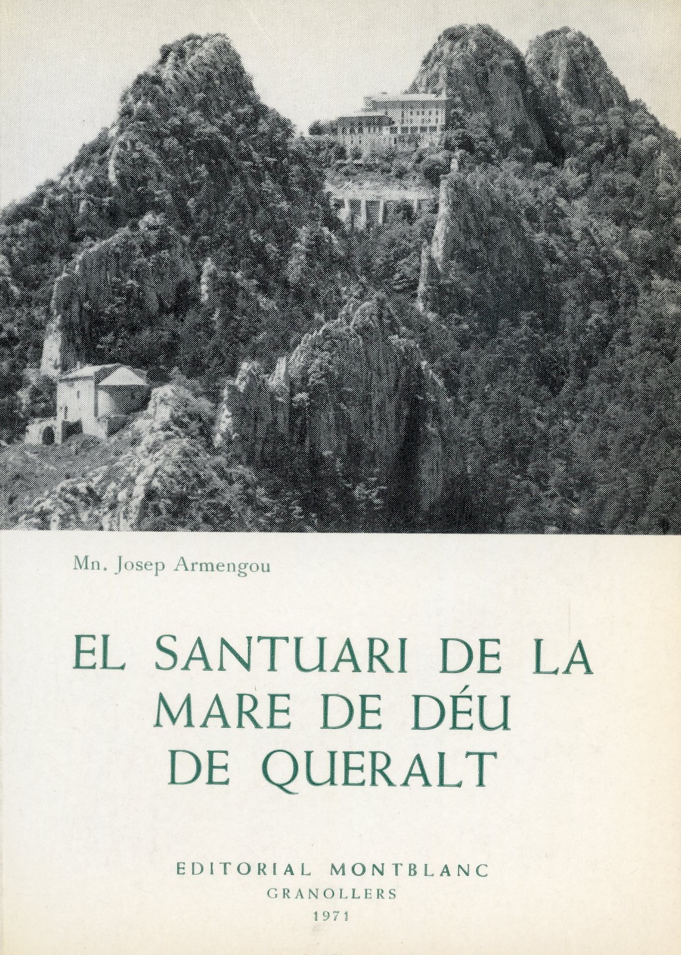 santuari de la Mare de Déu de Queralt, El - Portada