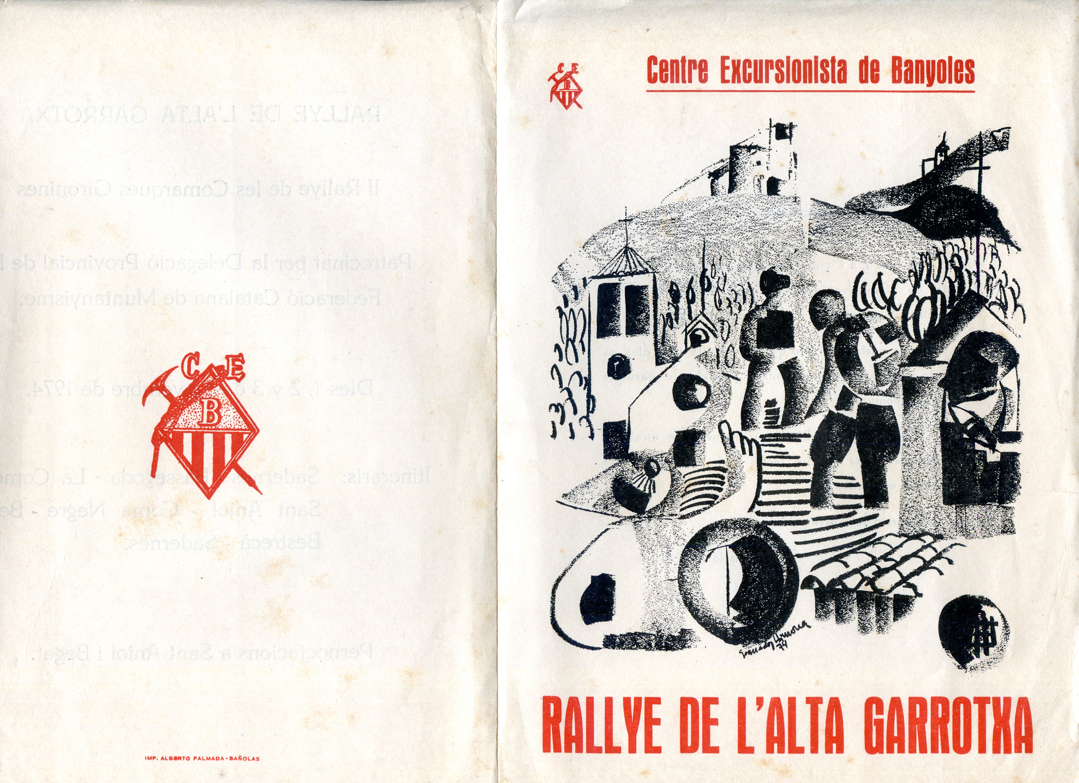 Rally de l'Alta Garrotxa - Portada