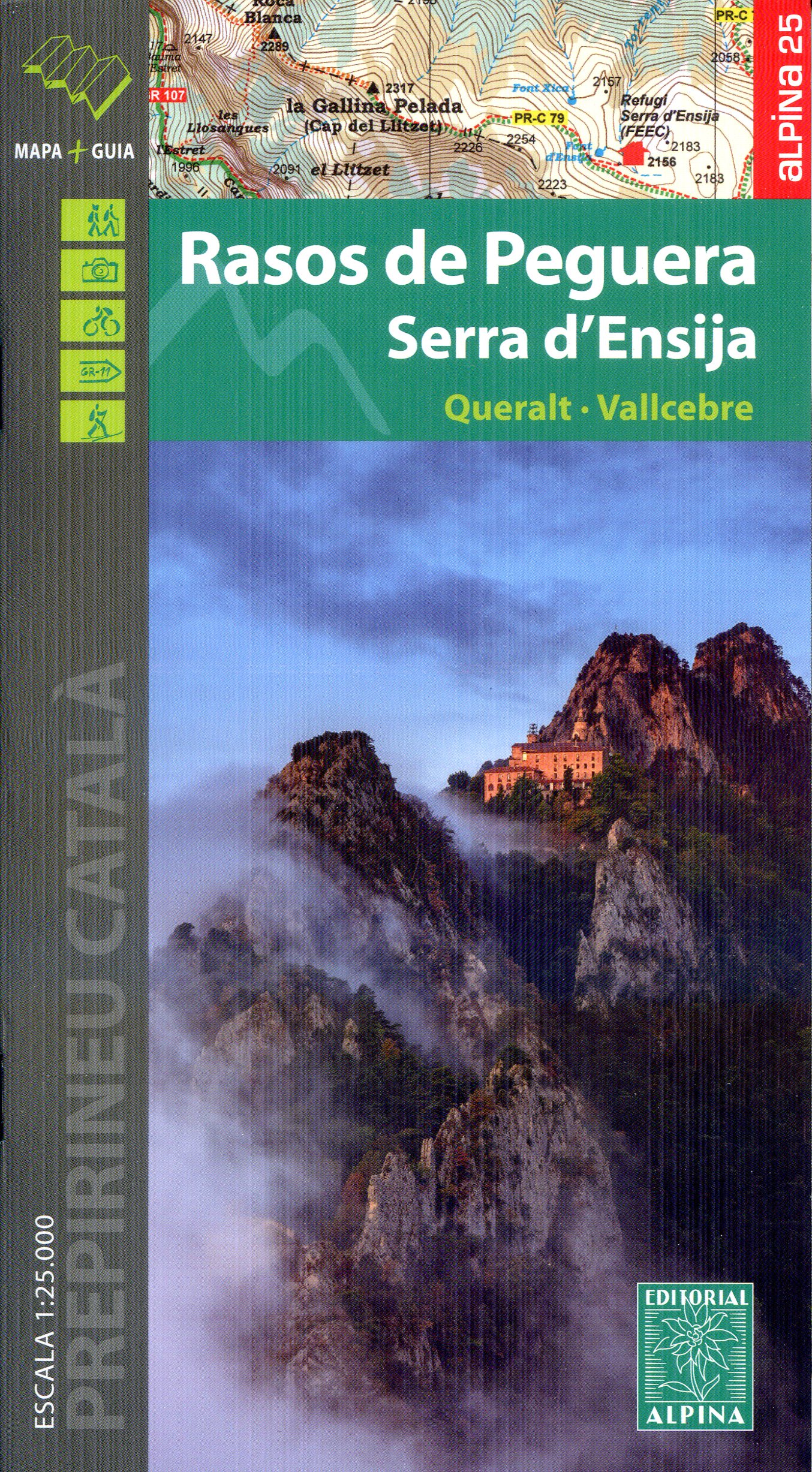Rasos de Peguera : Serra d'Ensija : Queralt · Vallcebre - Portada