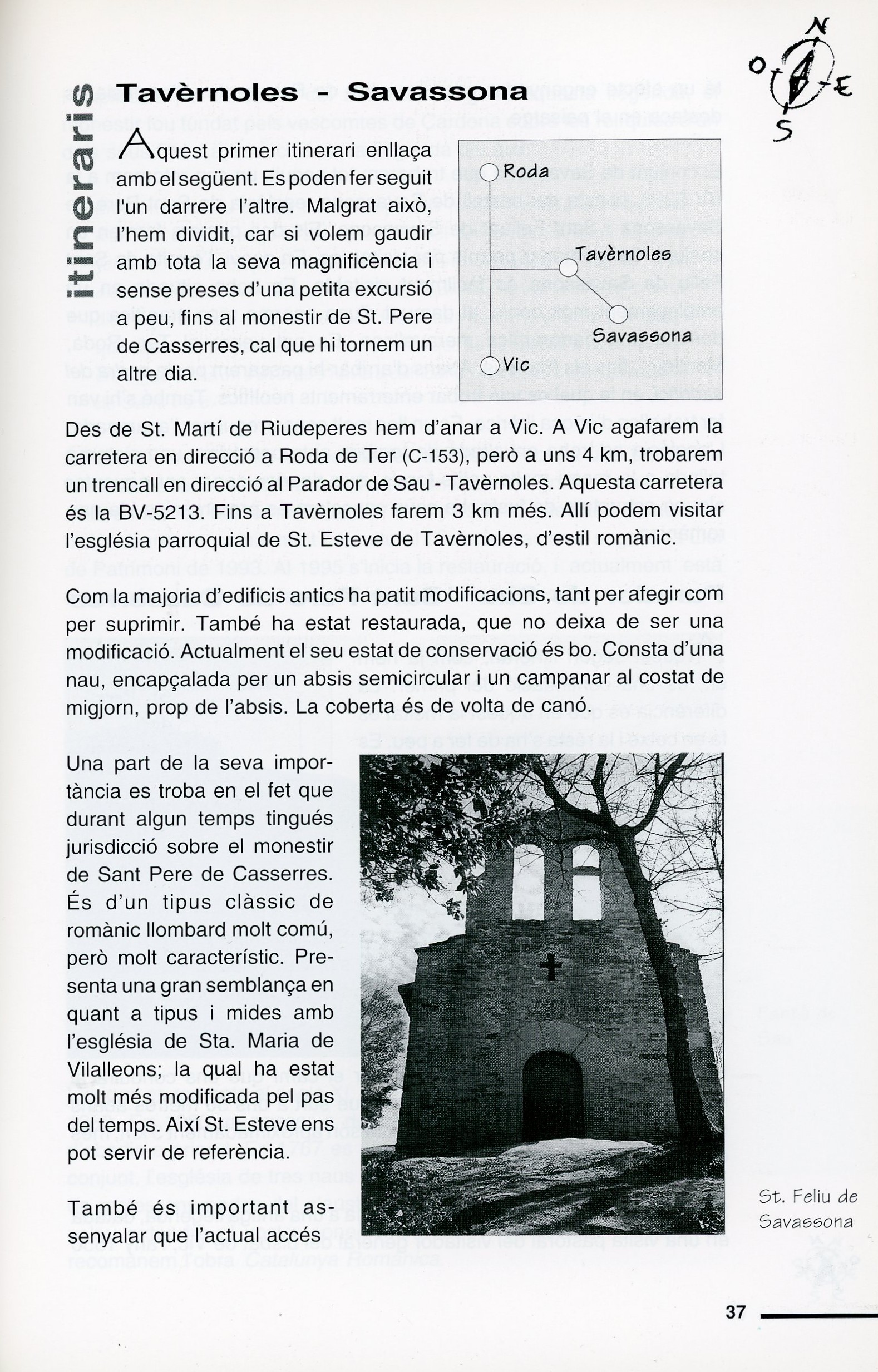 Rectoria de Sant Martí de Riudeperes : Comarca d'Osona - Miniatura 3