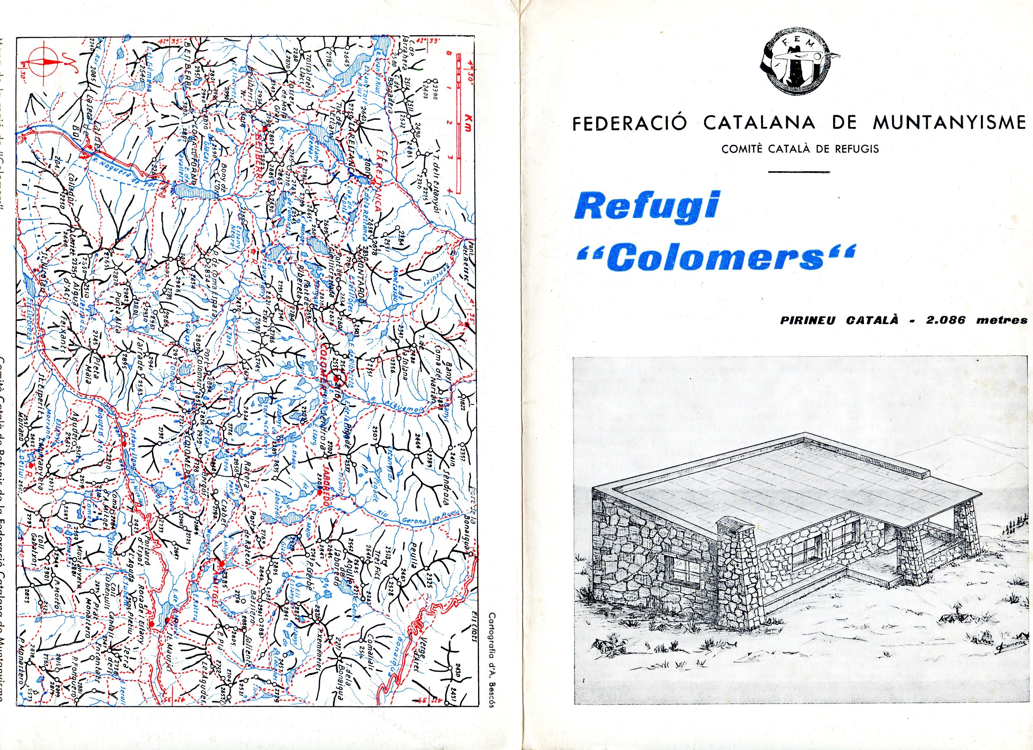 Refugi "Colomers" : Pirineu català : 2.086 metres - Portada