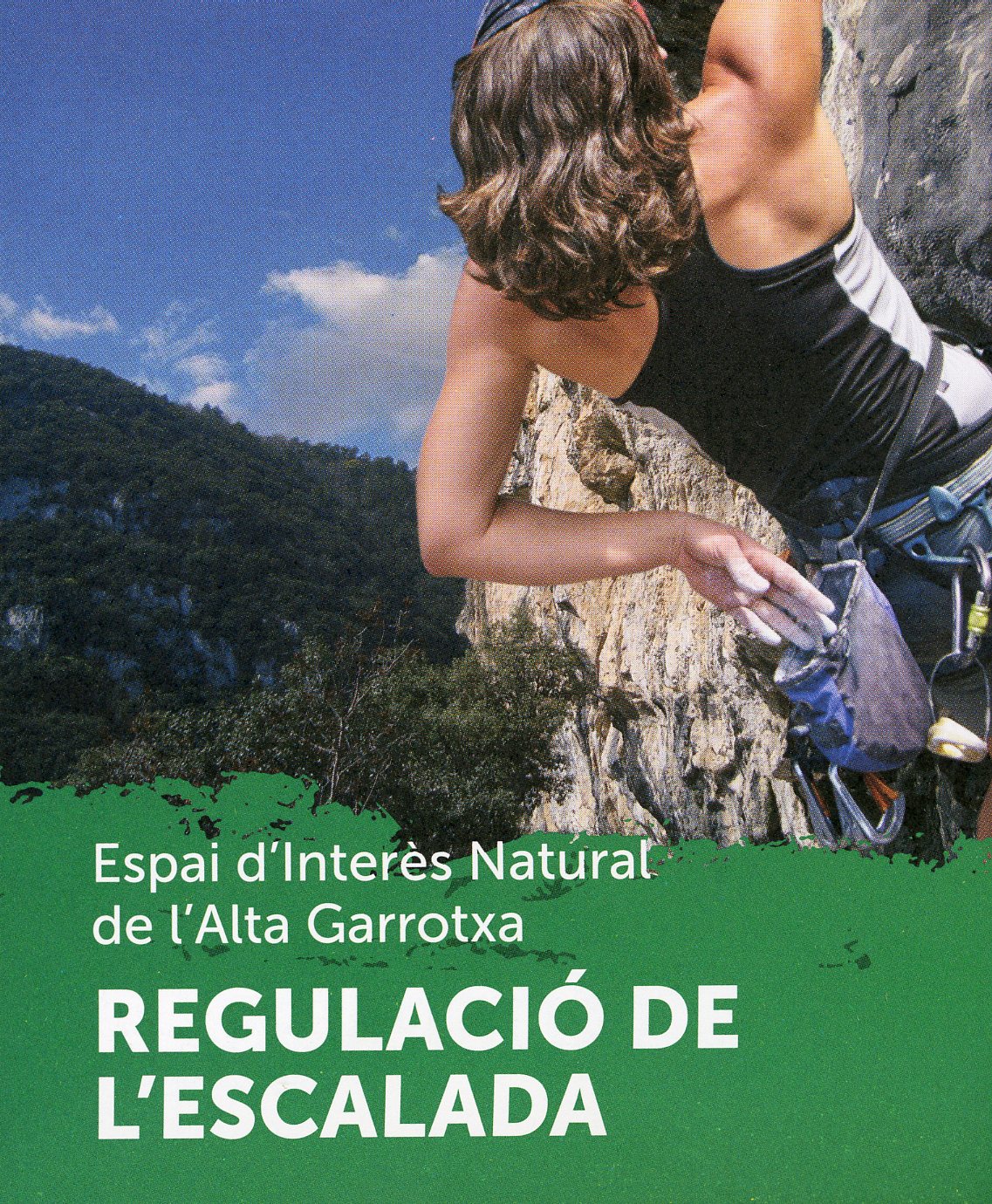 Espai d'Interès Natural de l'Alta Garrotxa : Regulació de l'escalada - Portada
