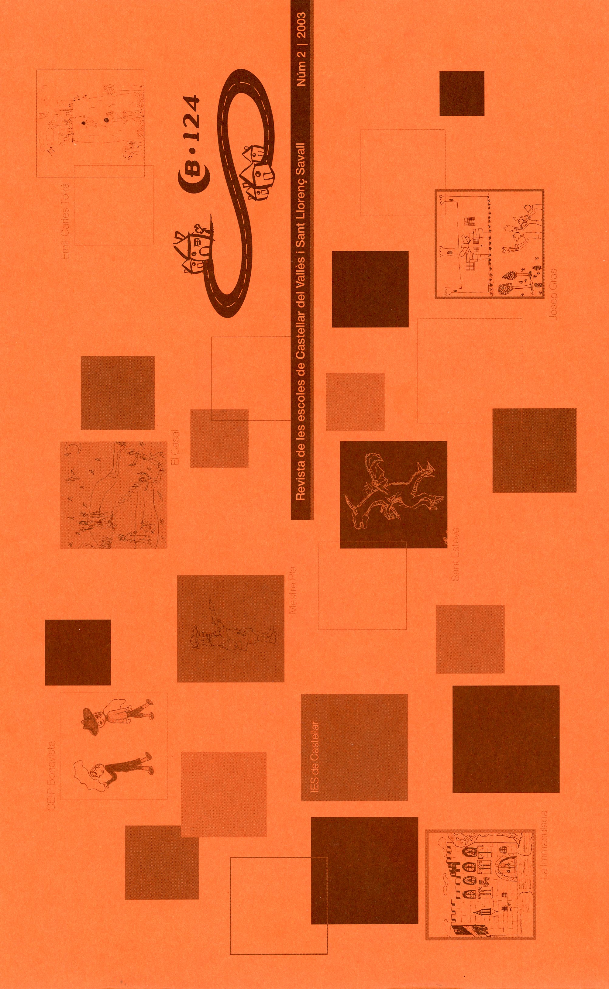 Revista de les escoles de Castellar del Vallès i Sant Llorenç Savall - Portada