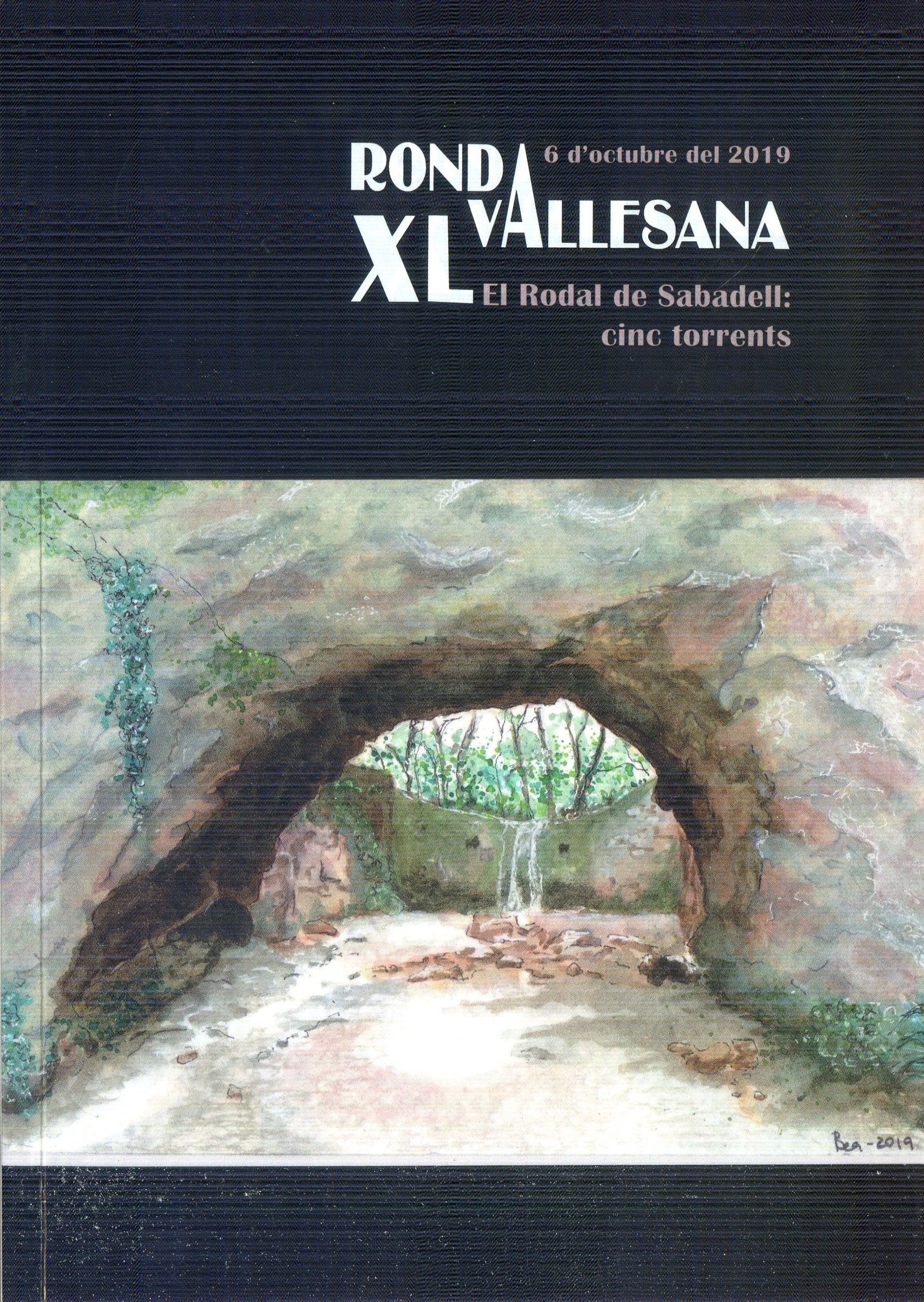 Ronda vallesana XL : El rodal de Sabadell: cinc torrents : 6 d'octubre del 2019 - Portada