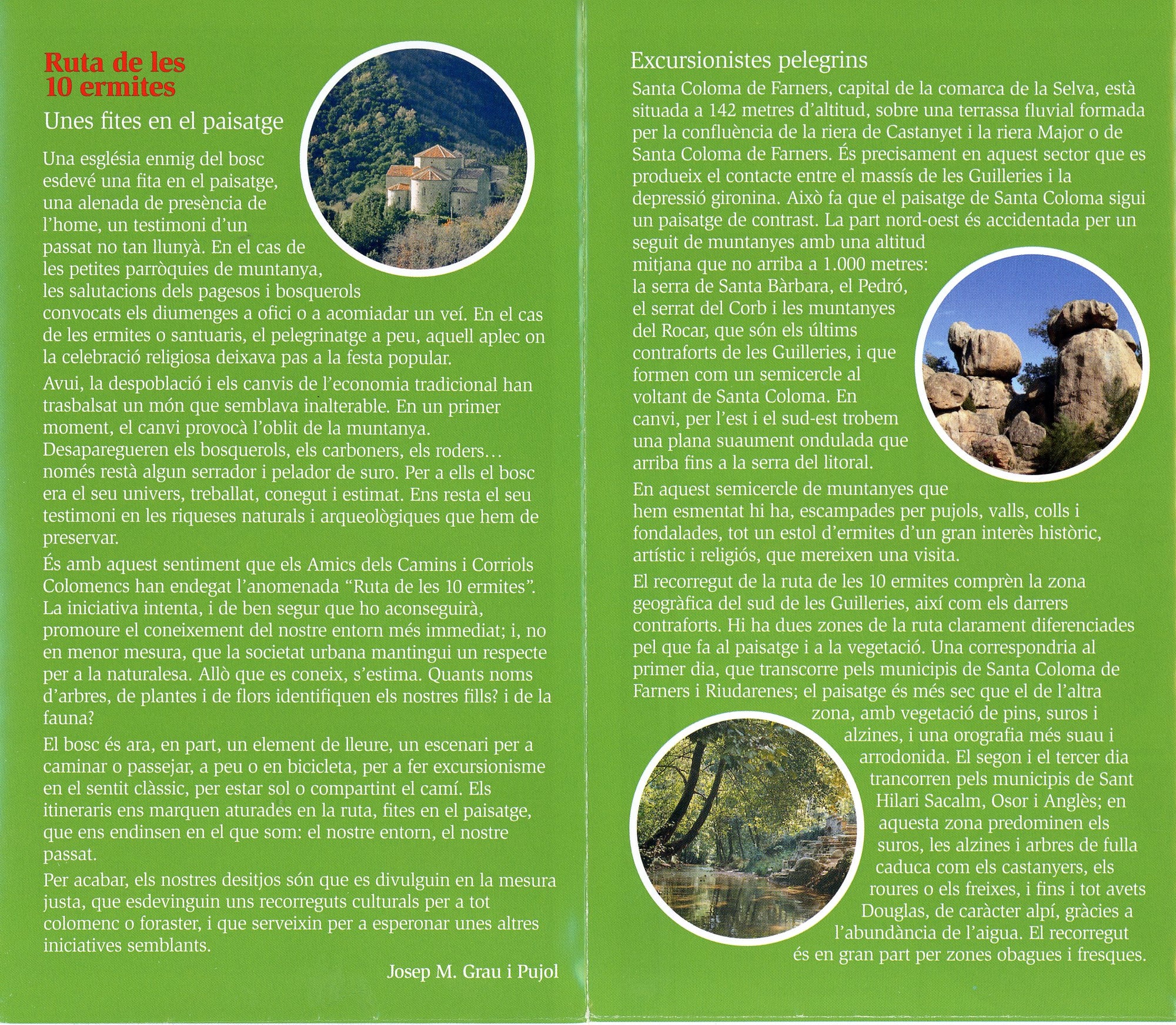 Ruta de les 10 ermites : Santa Coloma de Farnes : La Selva - Miniatura 3