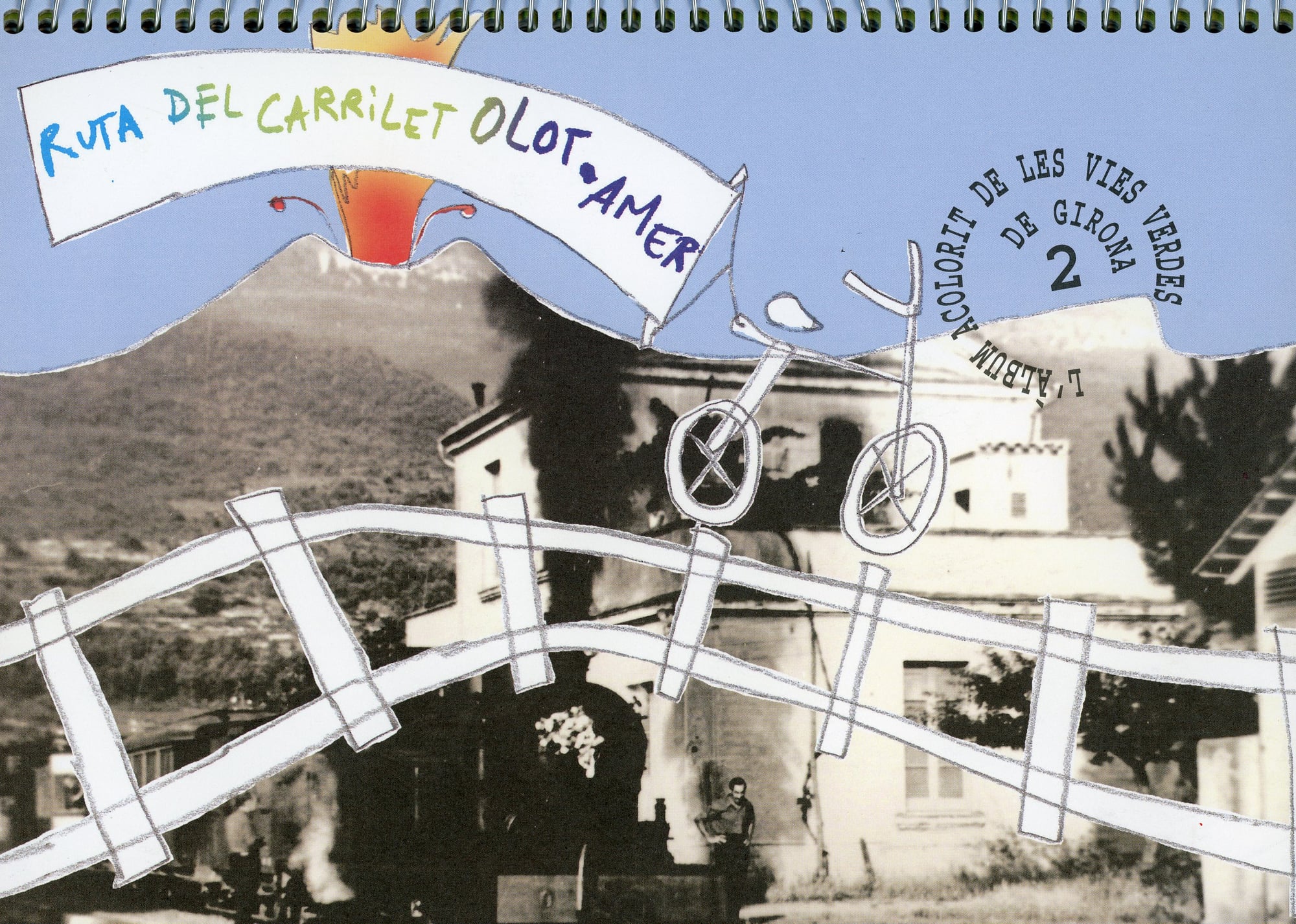 Ruta del carrilet : Olot · Amer - Portada