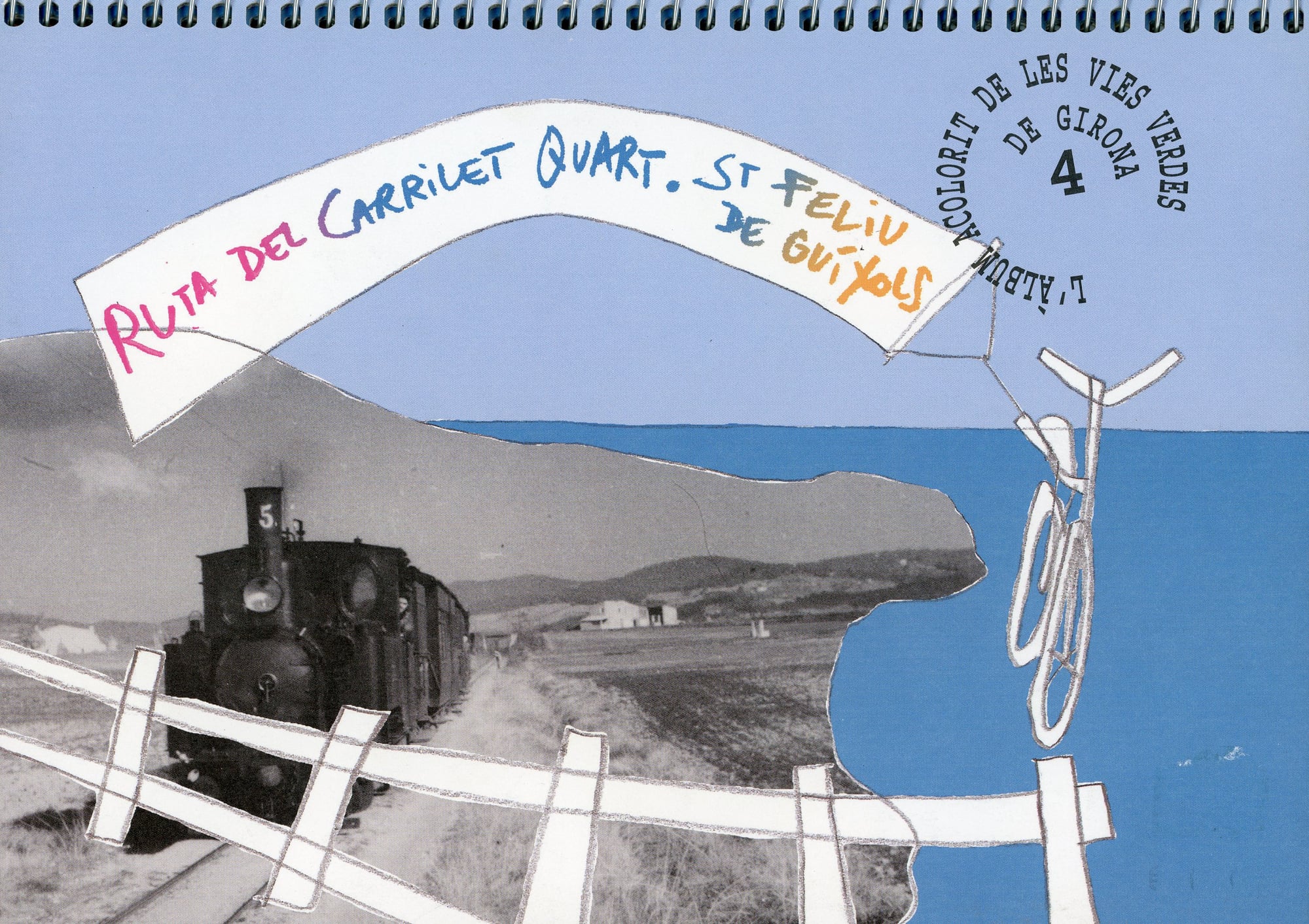 Ruta del carrilet : Quart · Sant Feliu de Guíxols - Portada