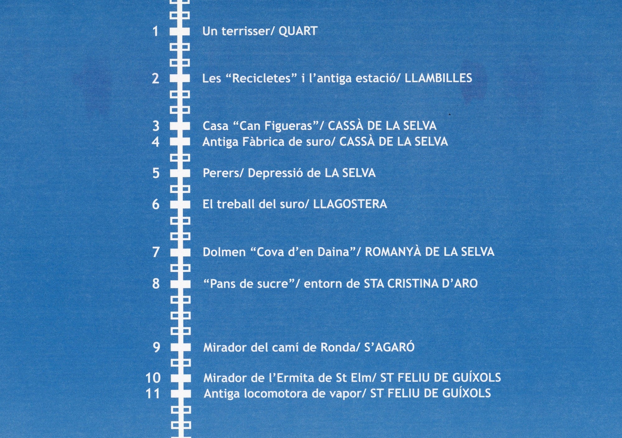 Ruta del carrilet : Quart · Sant Feliu de Guíxols - Miniatura 2