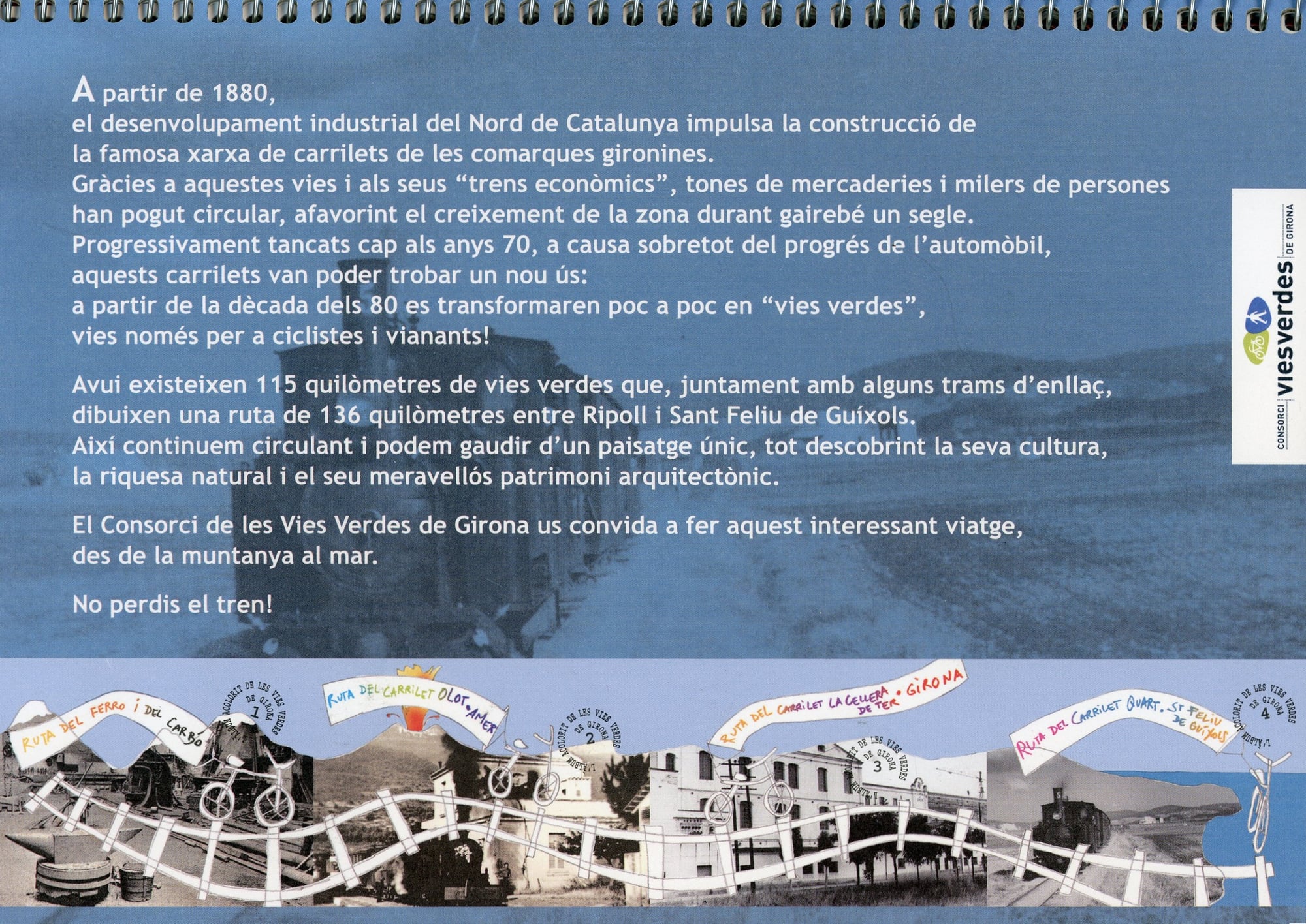 Ruta del carrilet : Quart · Sant Feliu de Guíxols - Miniatura 3