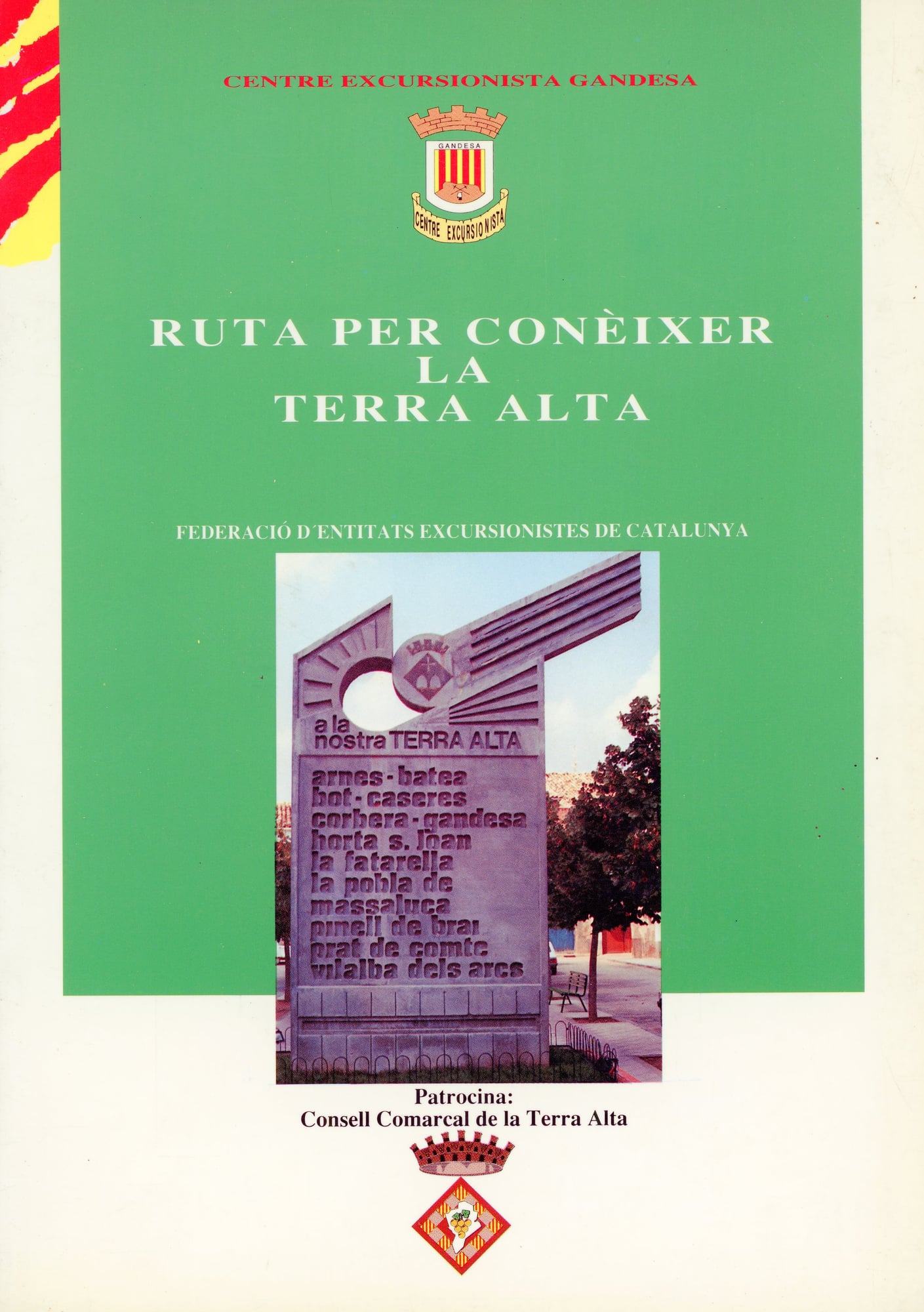 Ruta per conèixer la Terra Alta - Portada
