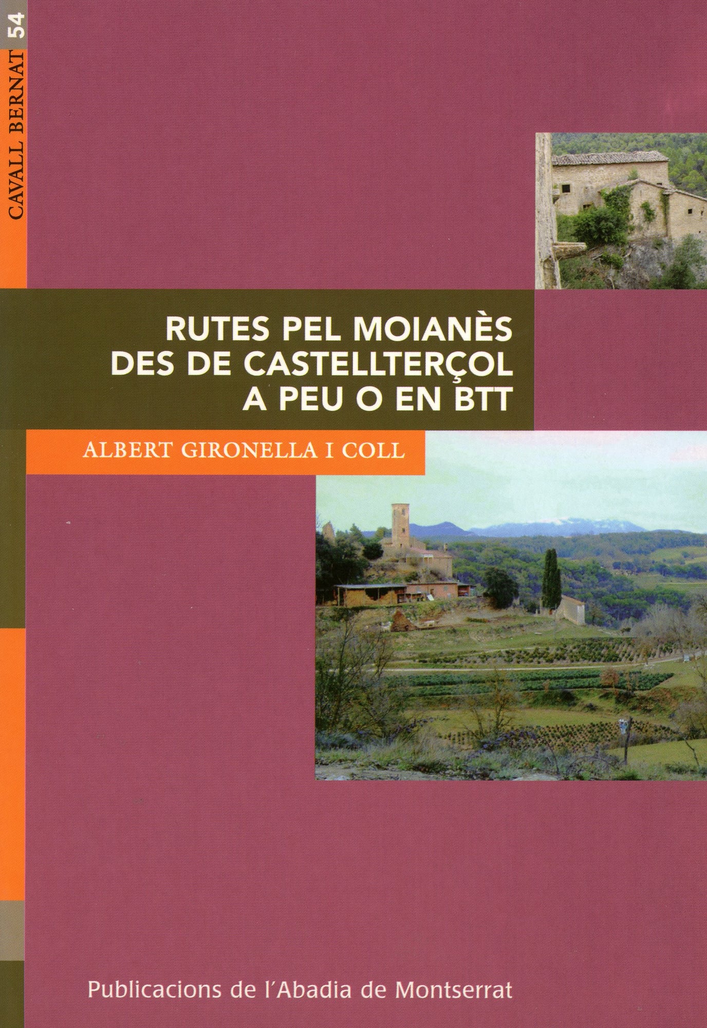 Rutes pel Moianès des de Castellterçol a peu o en BTT - Portada