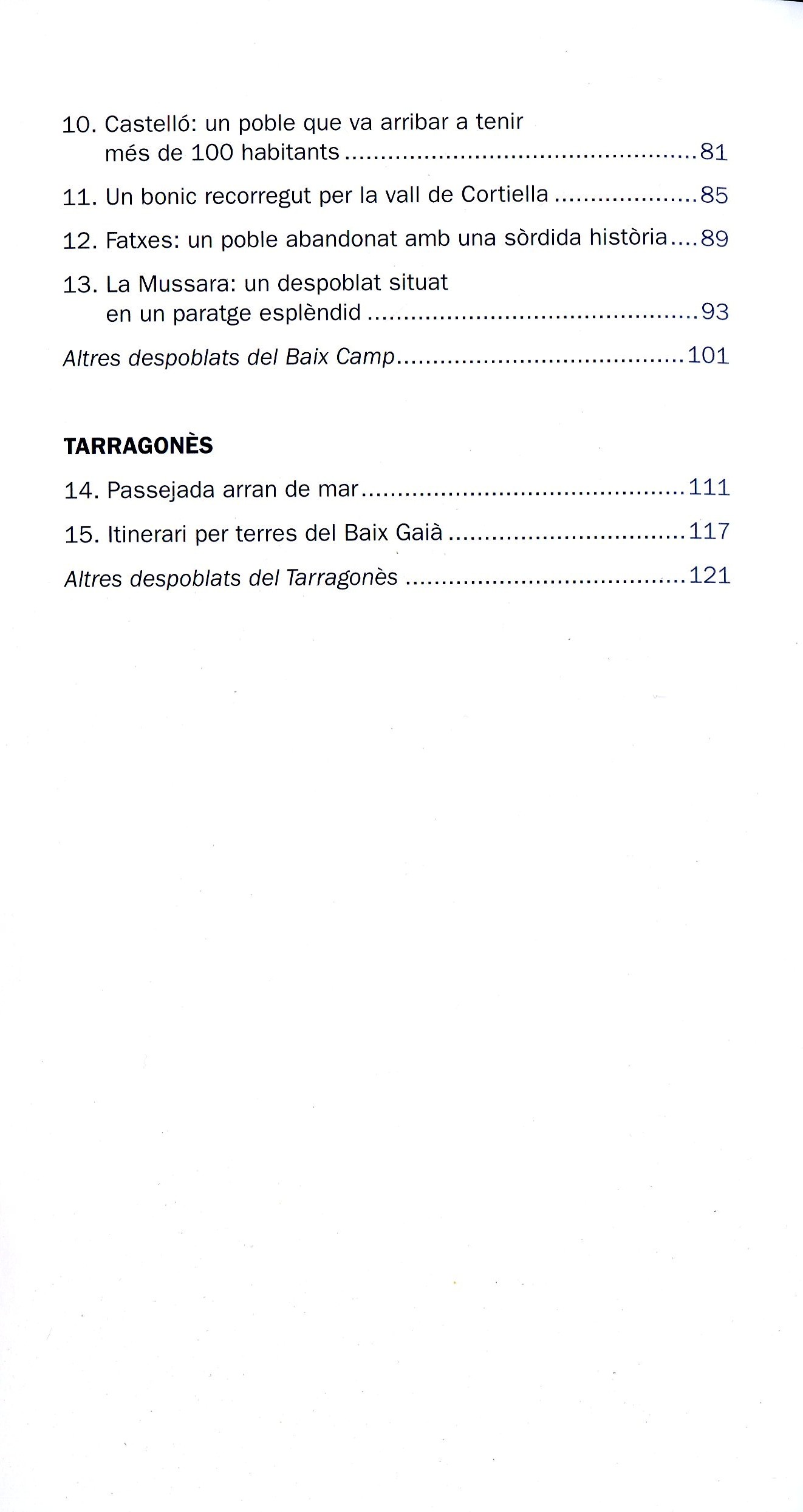 Rutes pels despoblats del Camp de Tarragona : 15 itineraris per la Conca de Barberà, l'Alt Camp, el Baix Camp i el Tarragonès - Miniatura 3