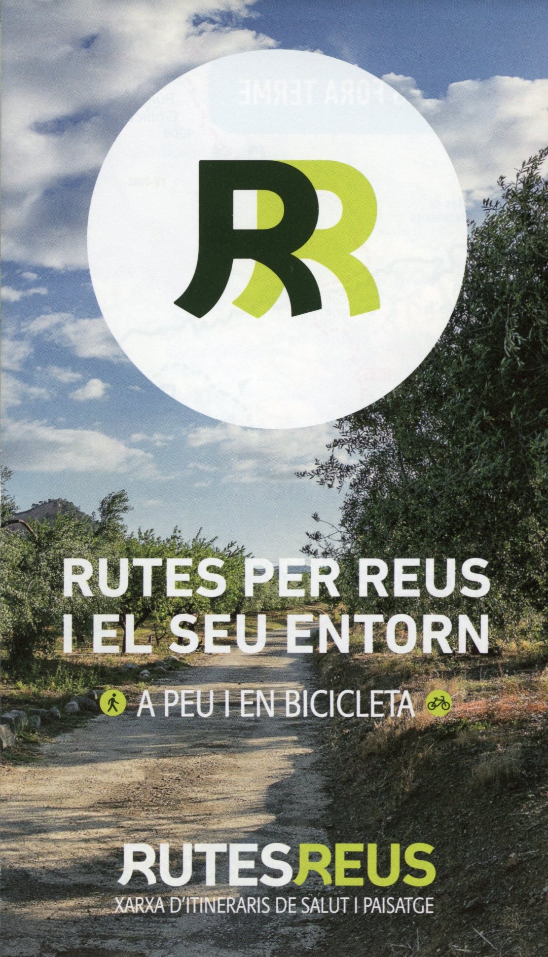 Rutes per Reus i el seu entorn : A peu i en bicicleta : Xarxa d'itineraris de salut i paisatge - Portada
