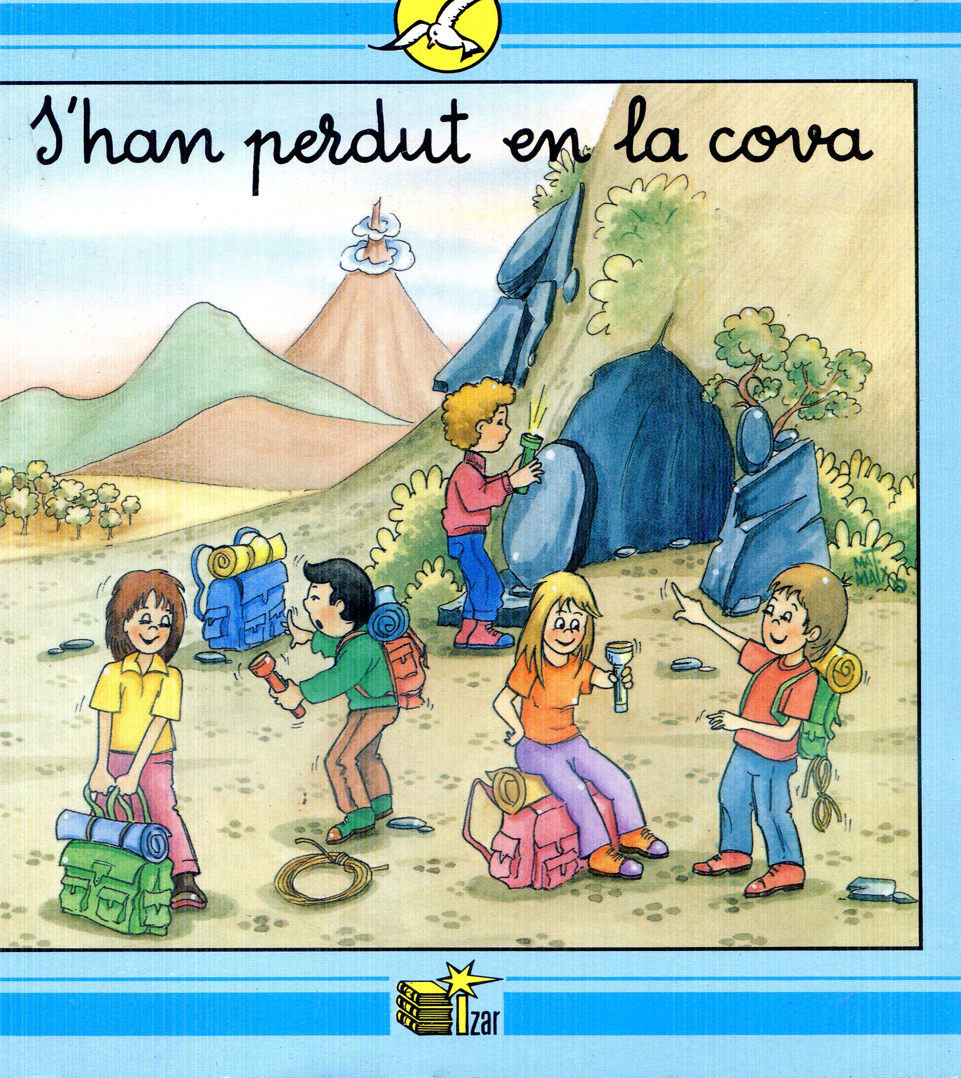S'han perdut en la cova - Portada