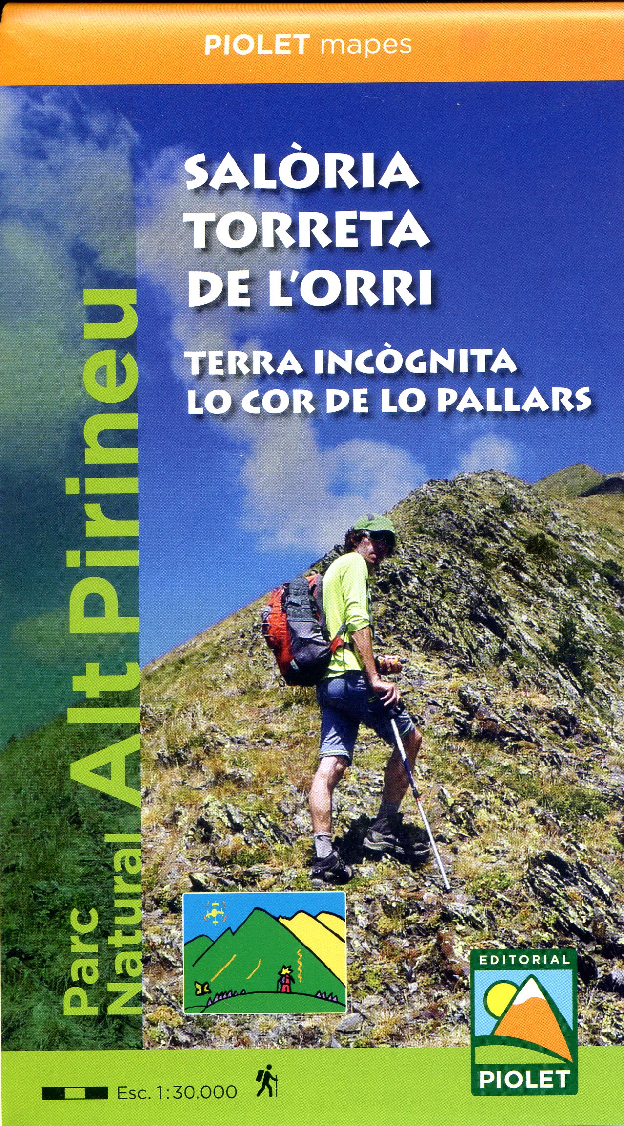 Salòria. Torreta de l'Orri : Terra Incògnita. Lo Cor de lo Pallars : Parc Natural Alt Pirineu : 28 Excursions. 50 Llocs imprescindibles - Miniatura 3