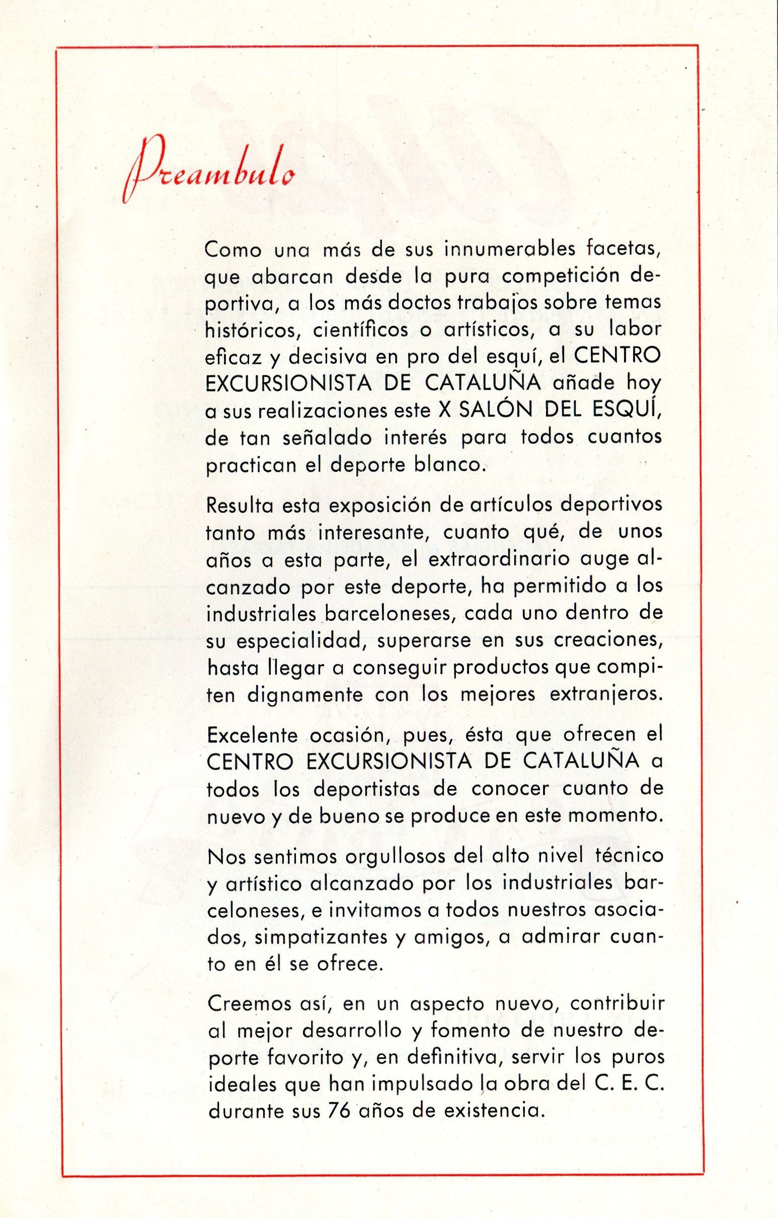 10 Salón del Esquí : Del 17 de noviembre al 6 de diciembre de 1952 - Miniatura 2