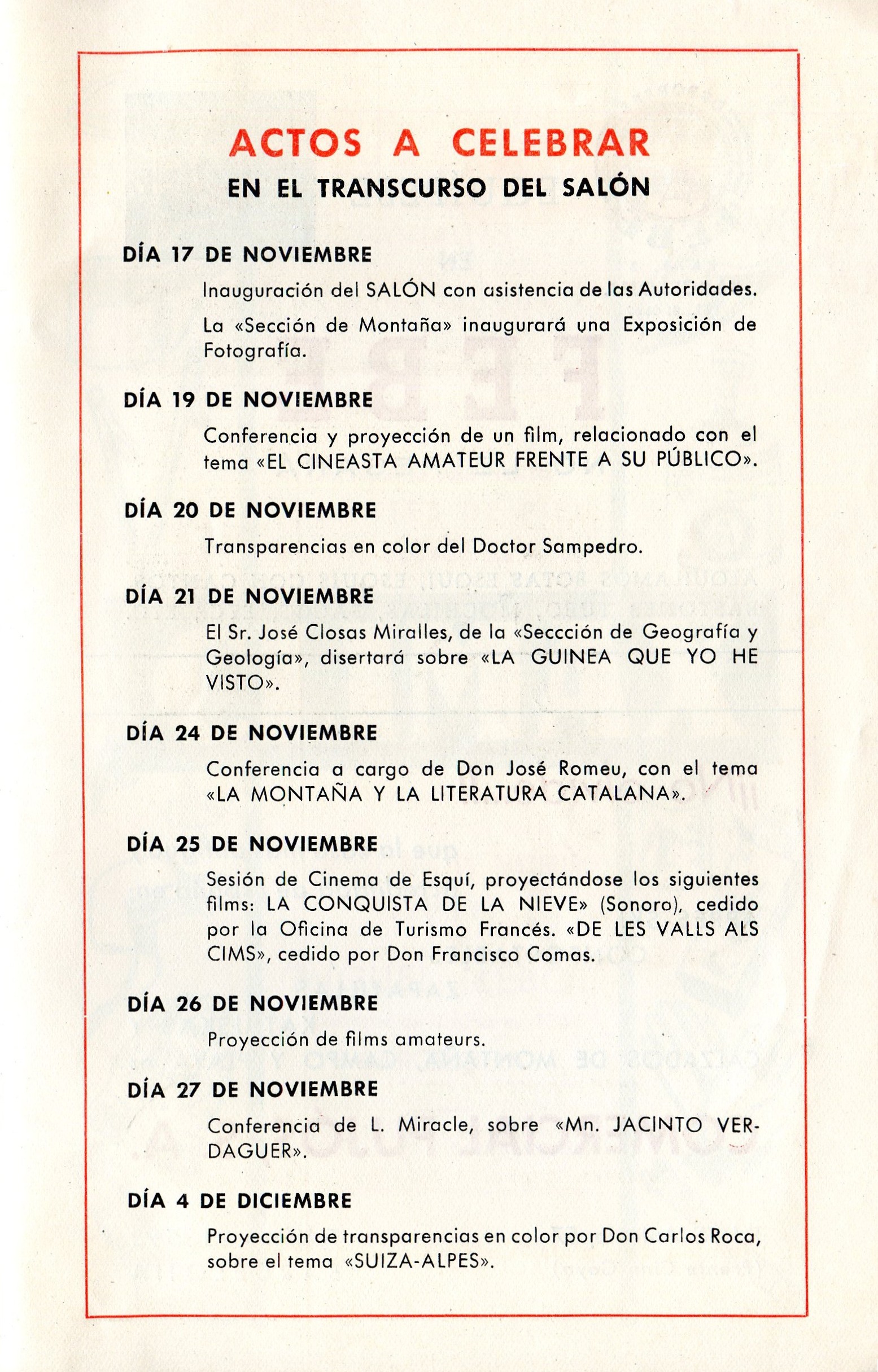 10 Salón del Esquí : Del 17 de noviembre al 6 de diciembre de 1952 - Miniatura 3