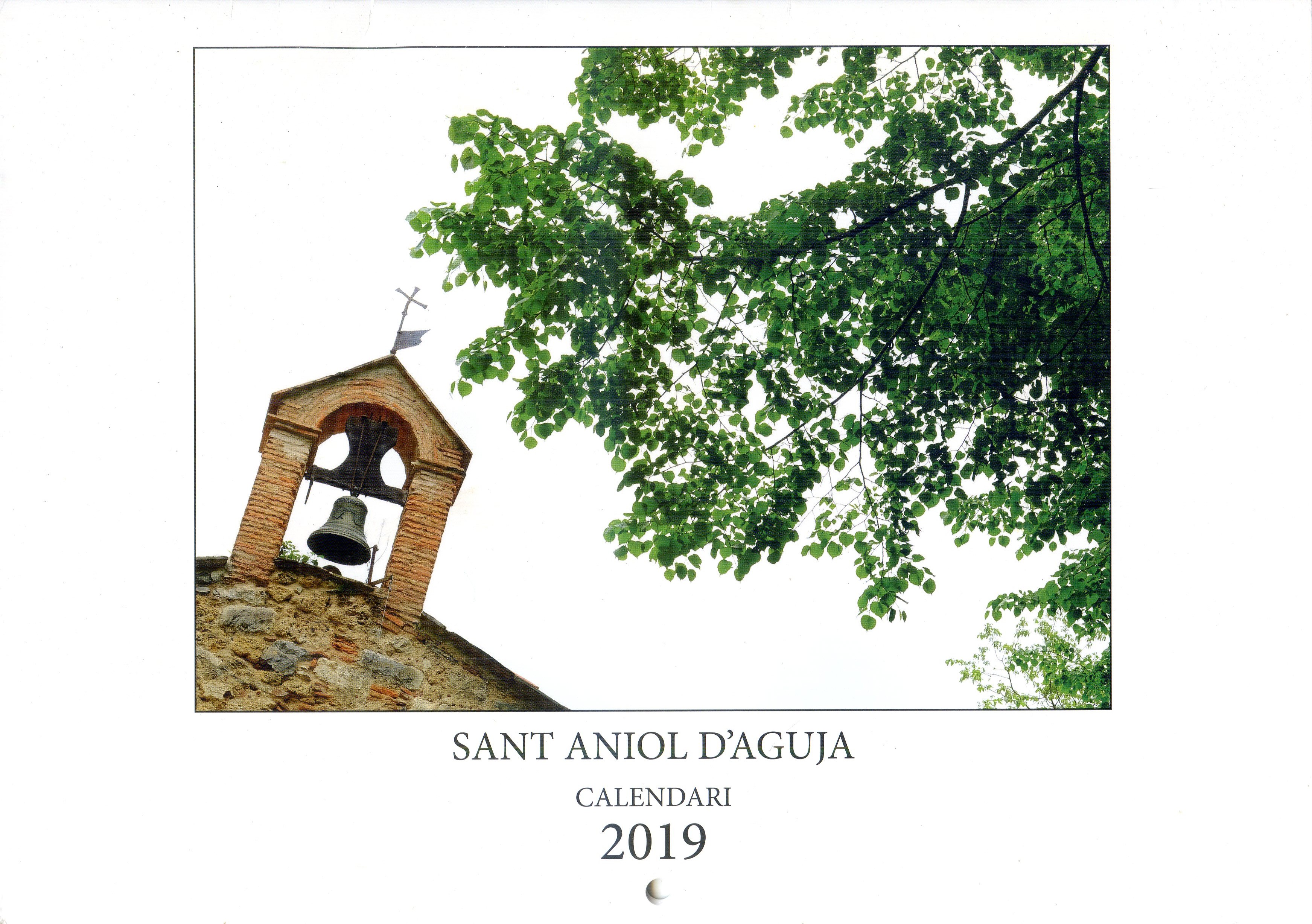 Sant Aniol d'Aguja Calendari 2019 - Portada